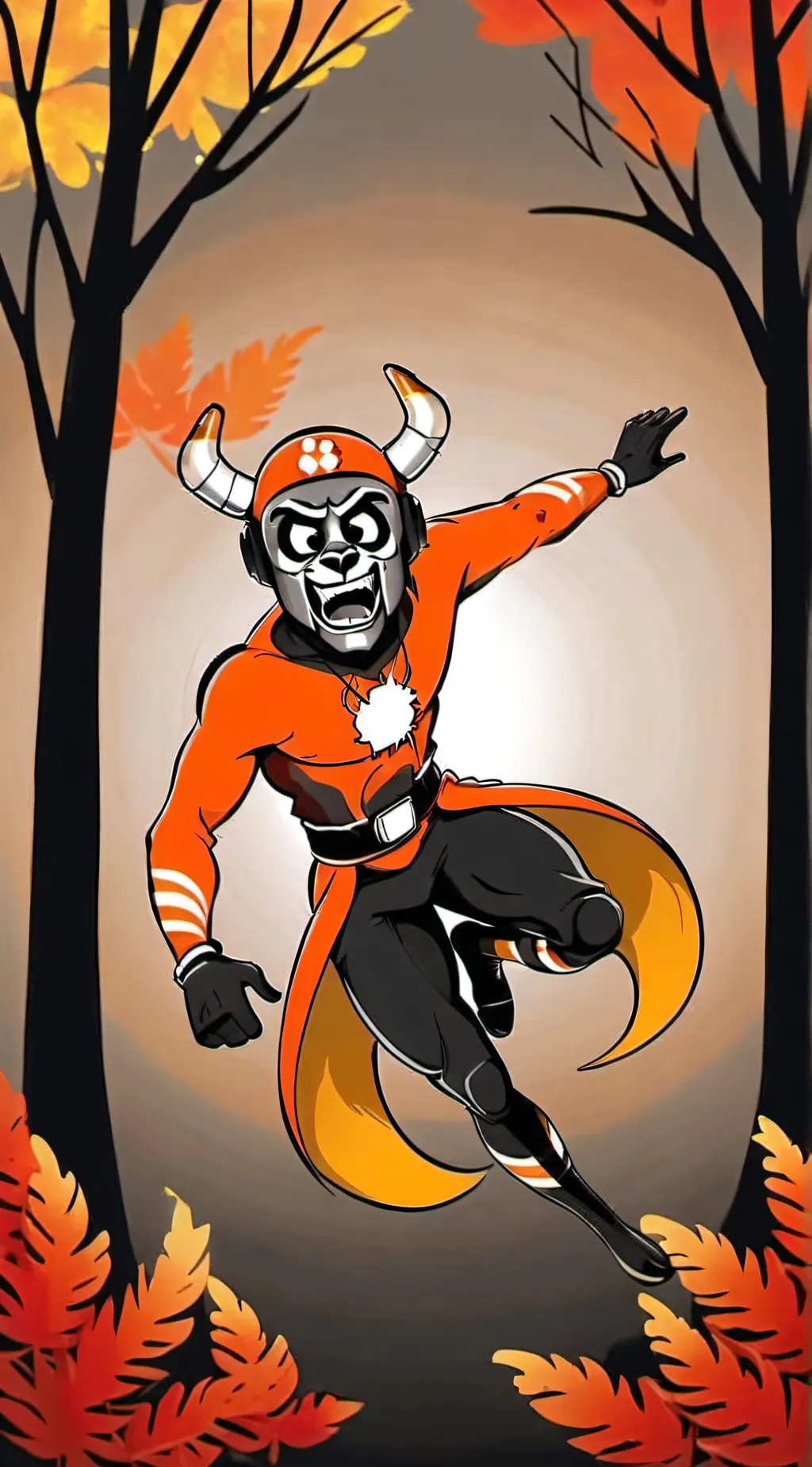 ai character: pippy back dogday  background