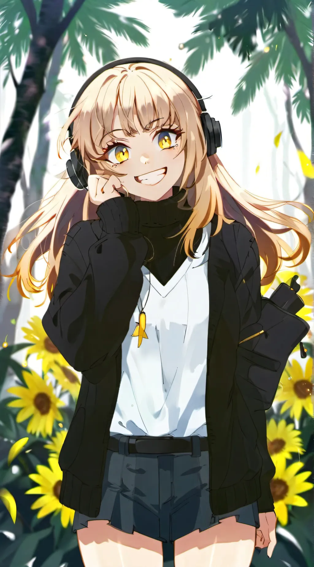 ai character: Mha (sad) background