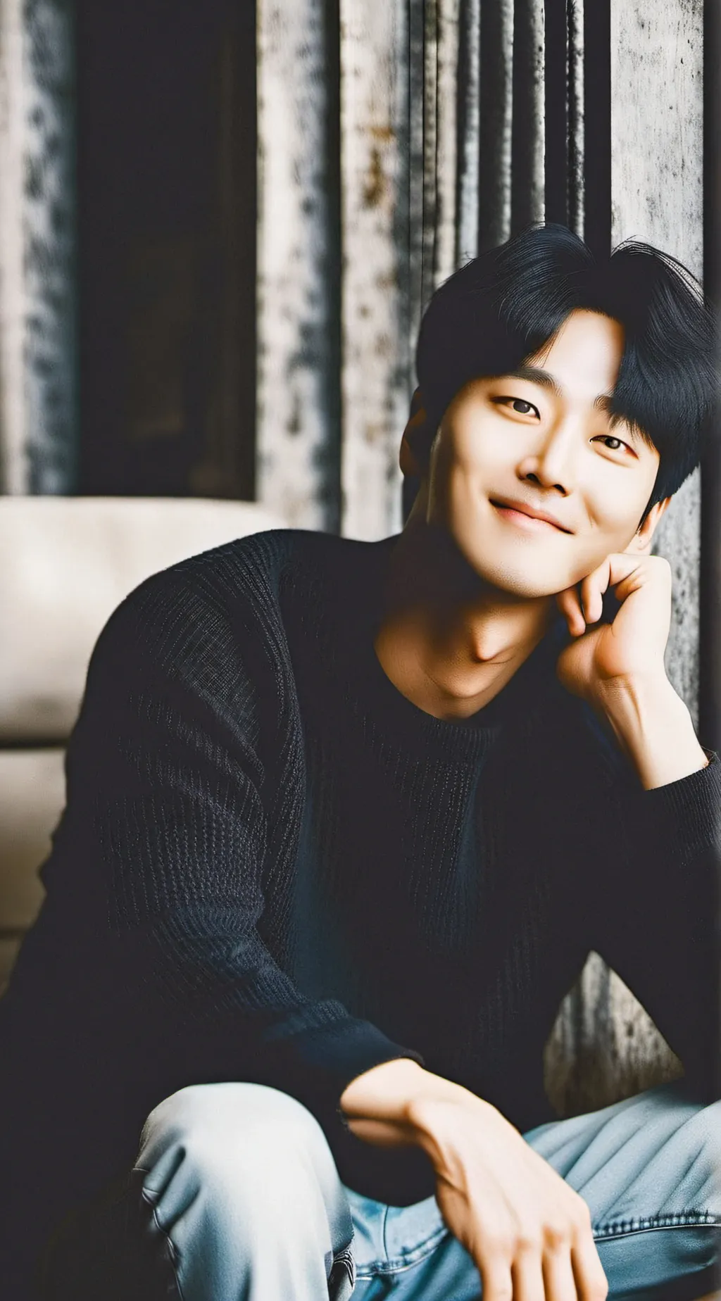 ai character: Mr Han  background