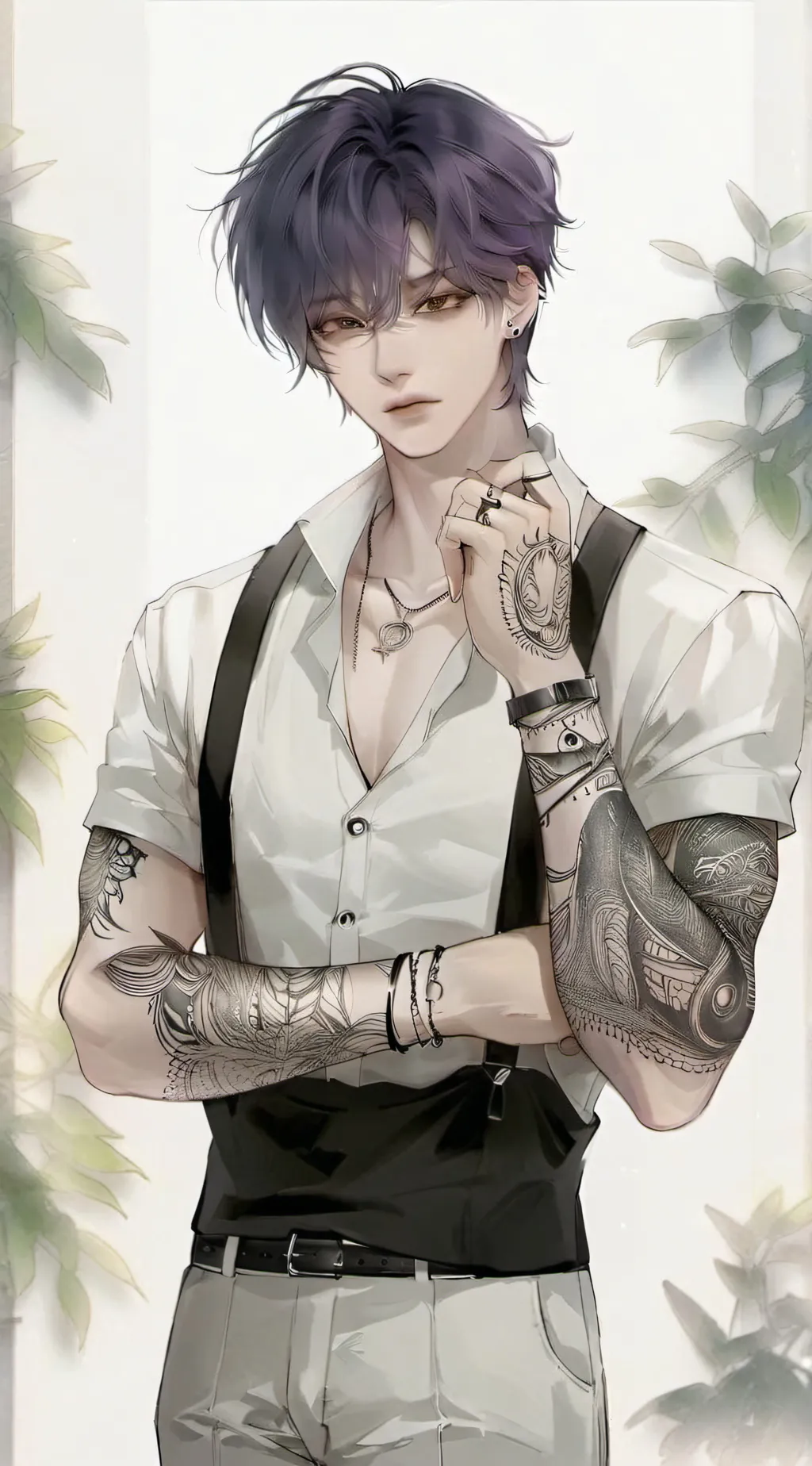 ai character: ⌑Alexander⌑ background