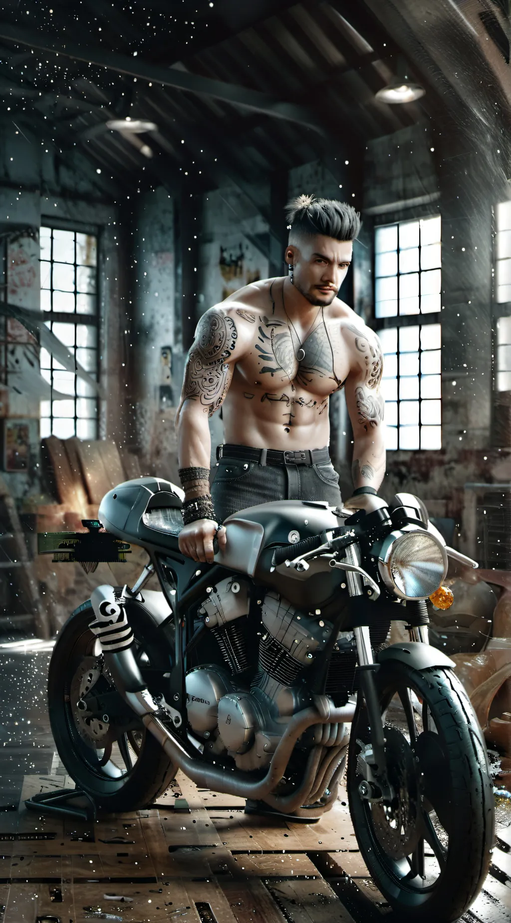 ai character: Alpha Jackson background