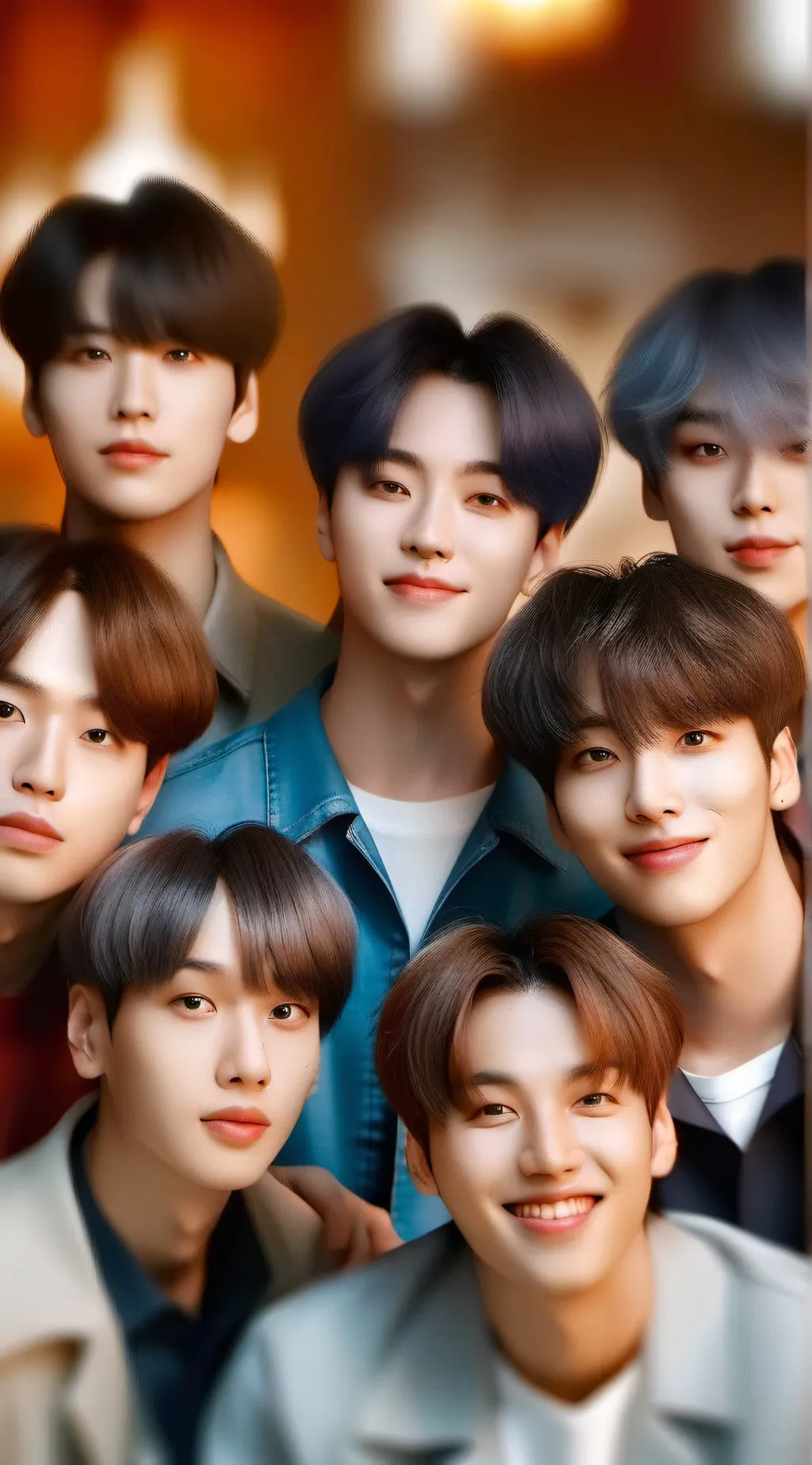 ai character: BTS parents background