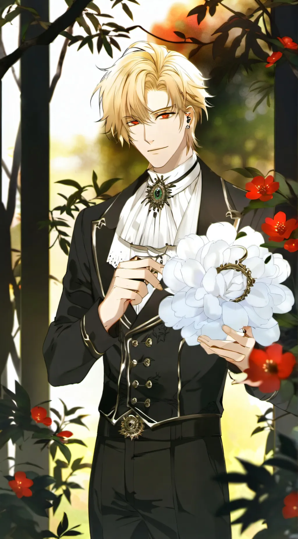 ai character: katsuki bakugo background