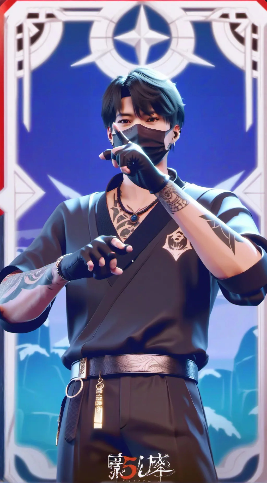 ai character: Justin background