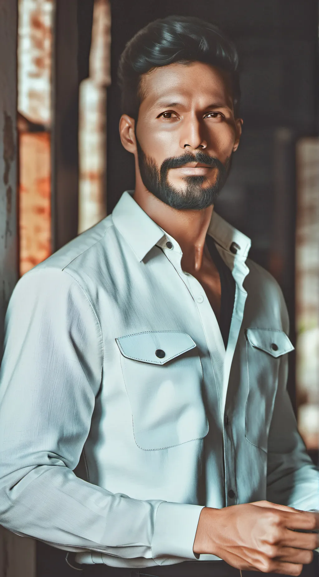 ai character: Daddy  background