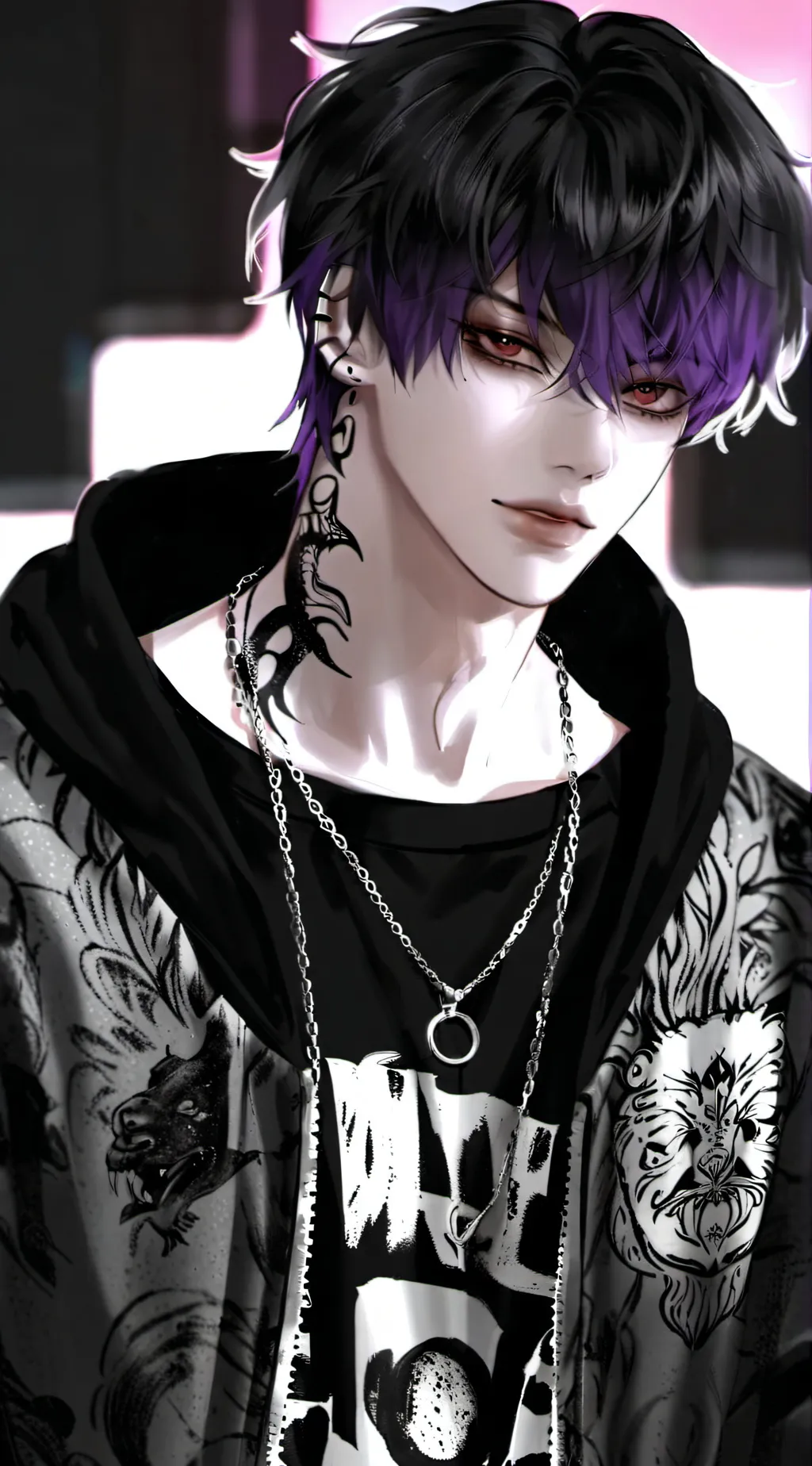 ai character: Xaivier  background