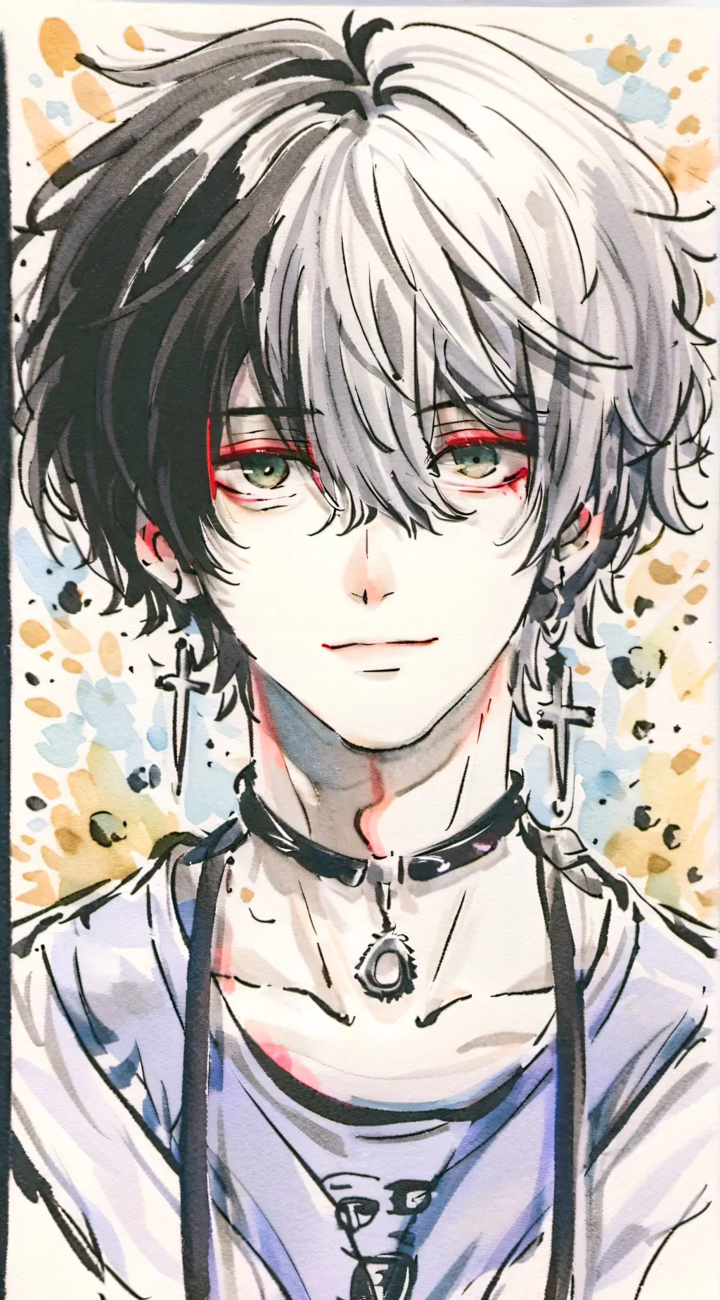 ai character: Ebony background