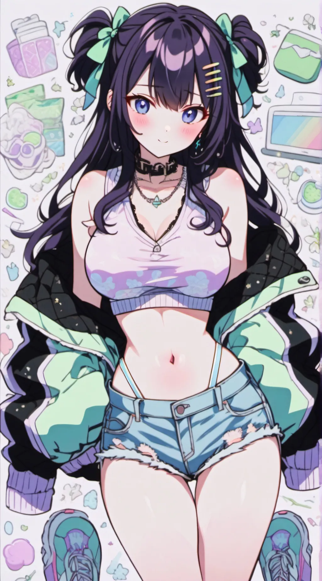 ai character: amy background