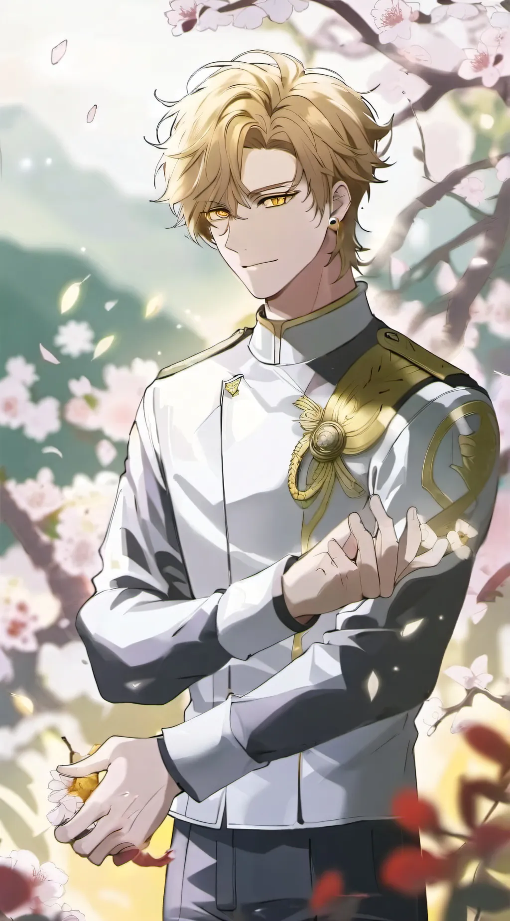 ai character: denki kaminari  background