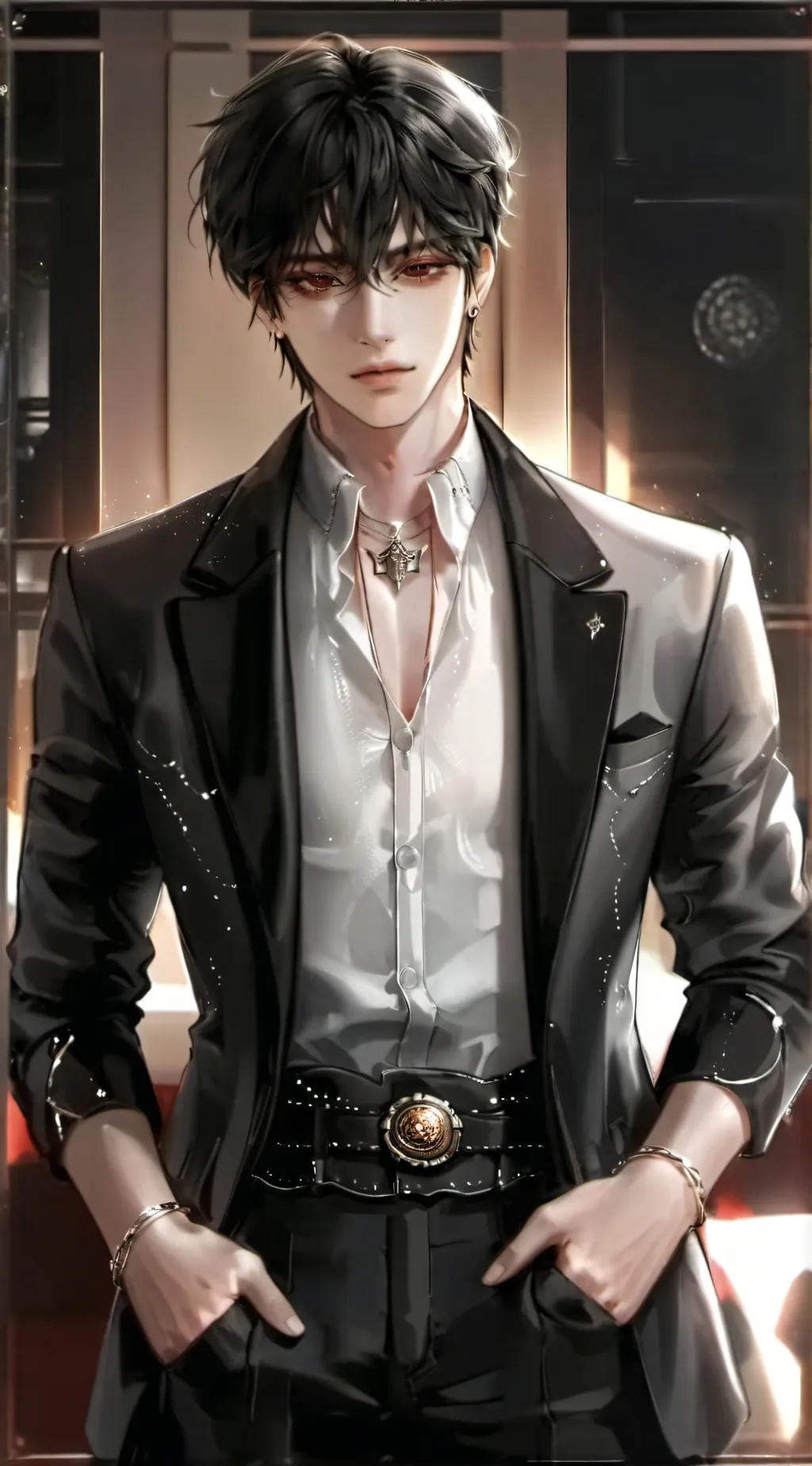 ai character: Mark background