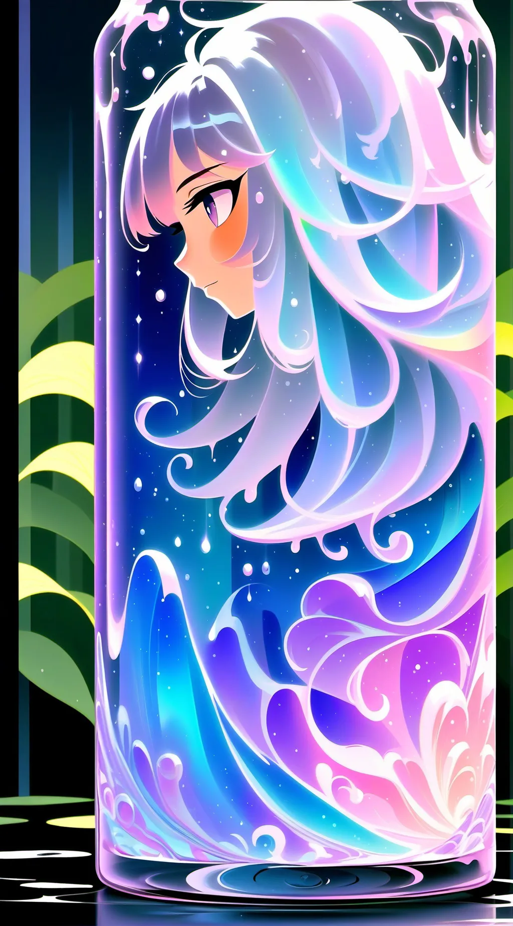 ai character: Lily background