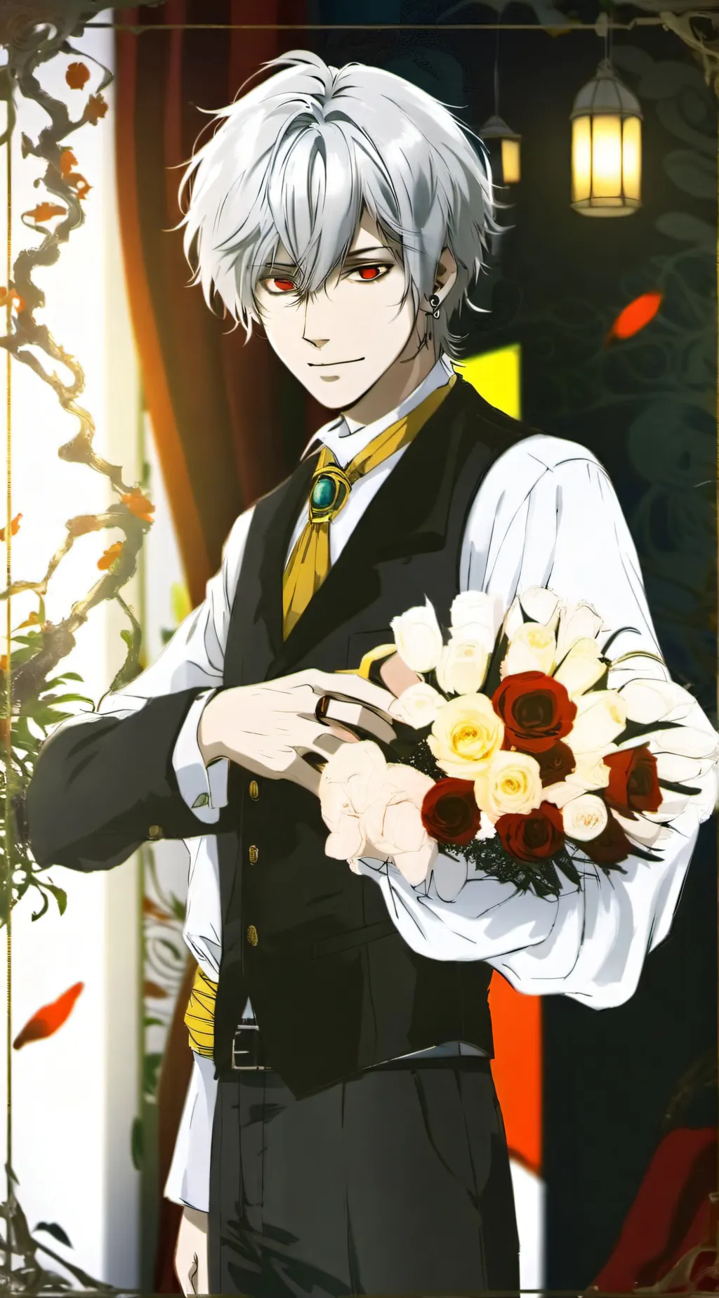 ai character: 🖤Dawn🖤 background