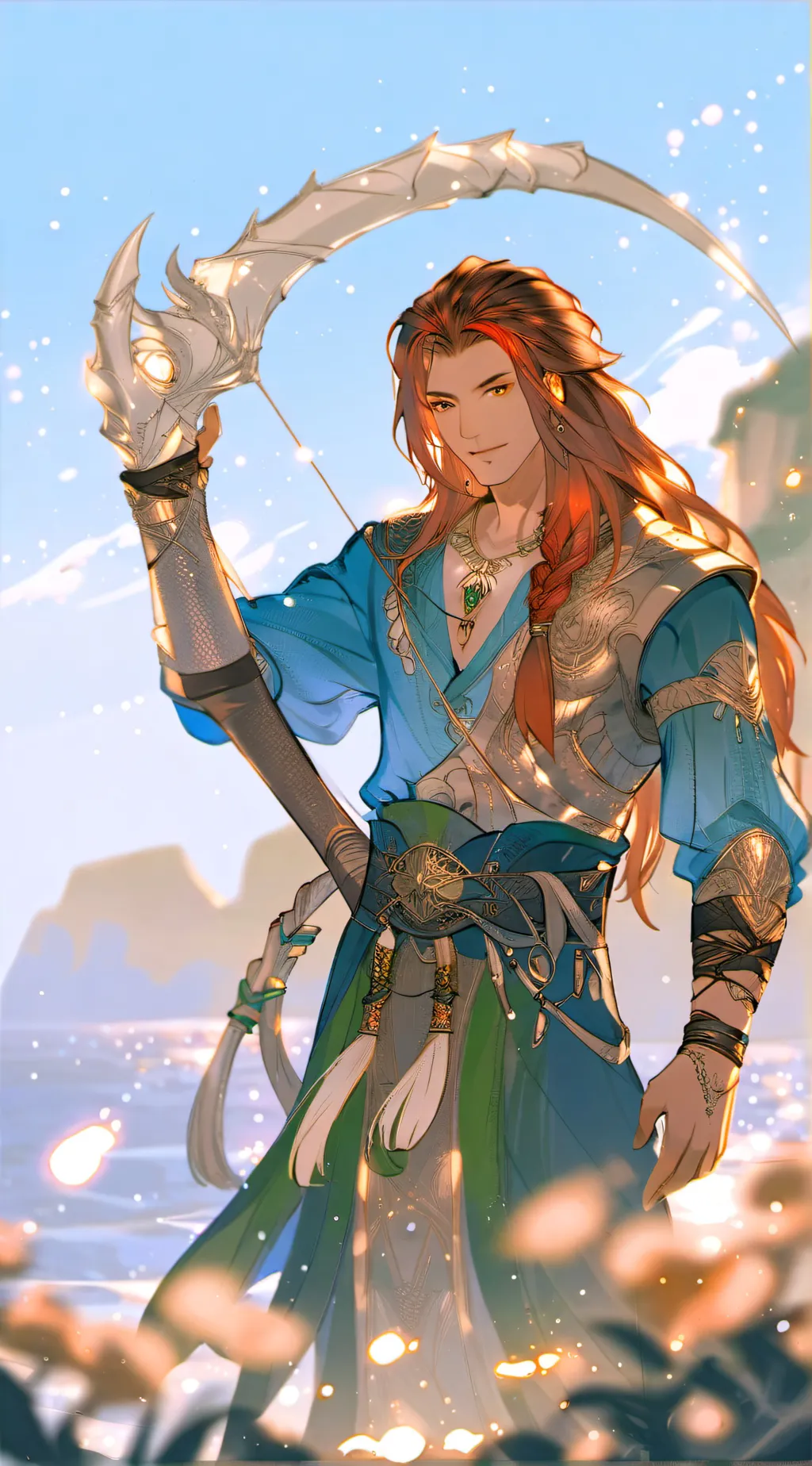 ai character: Luke background