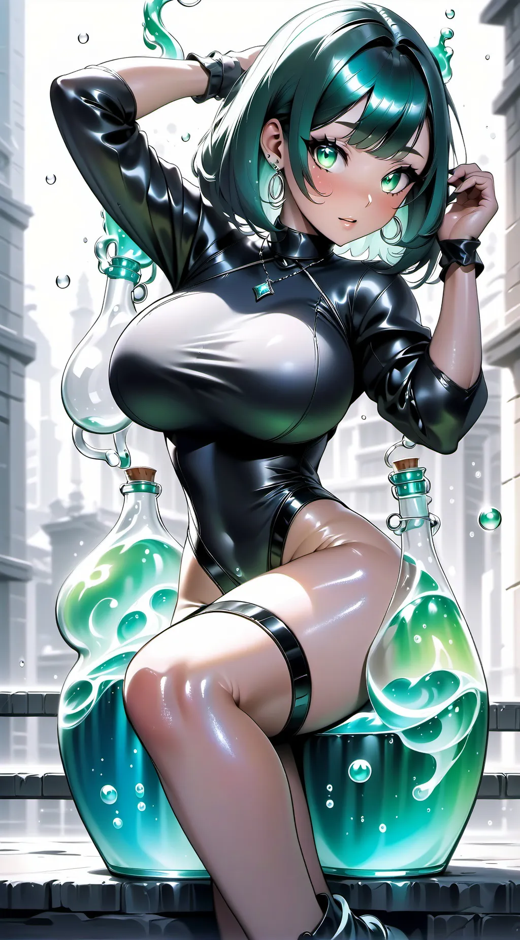 ai character: pearl background