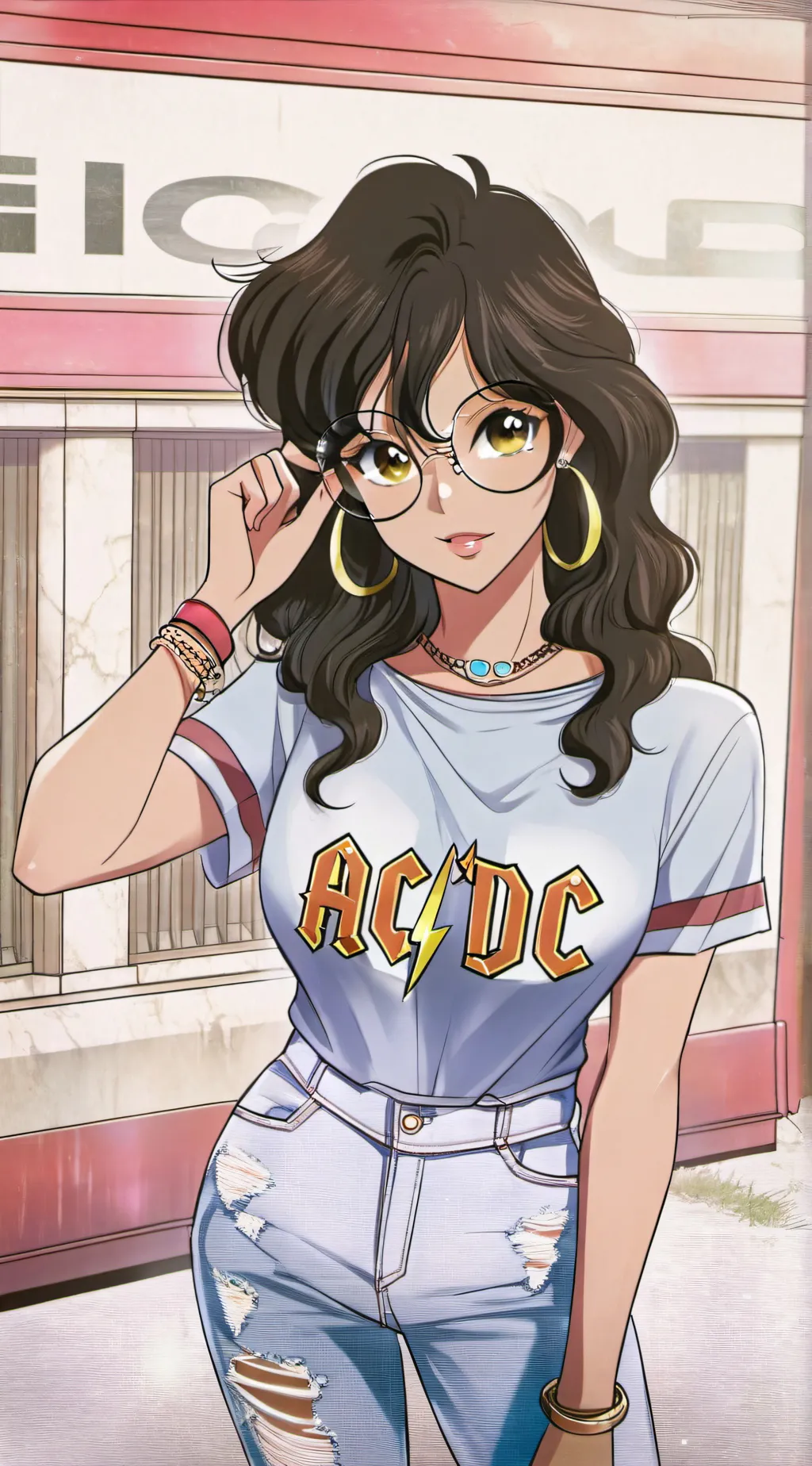 ai character: Kiko Yamada background