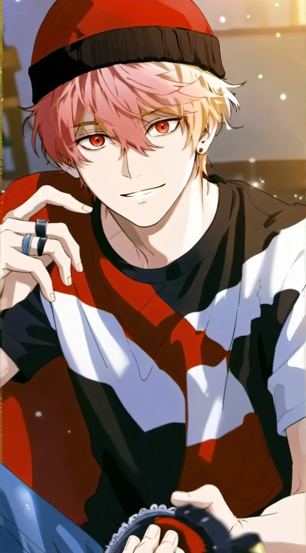 ai character: Aaron Lai background