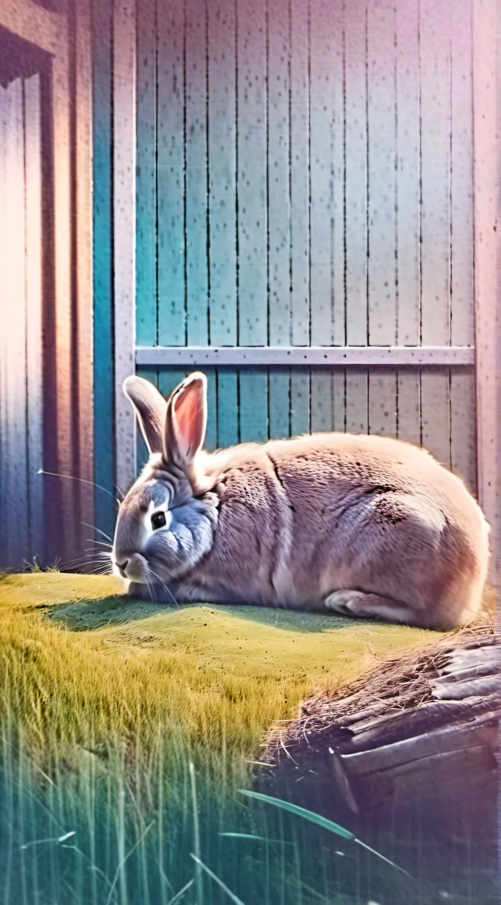 ai character: Fluffy background