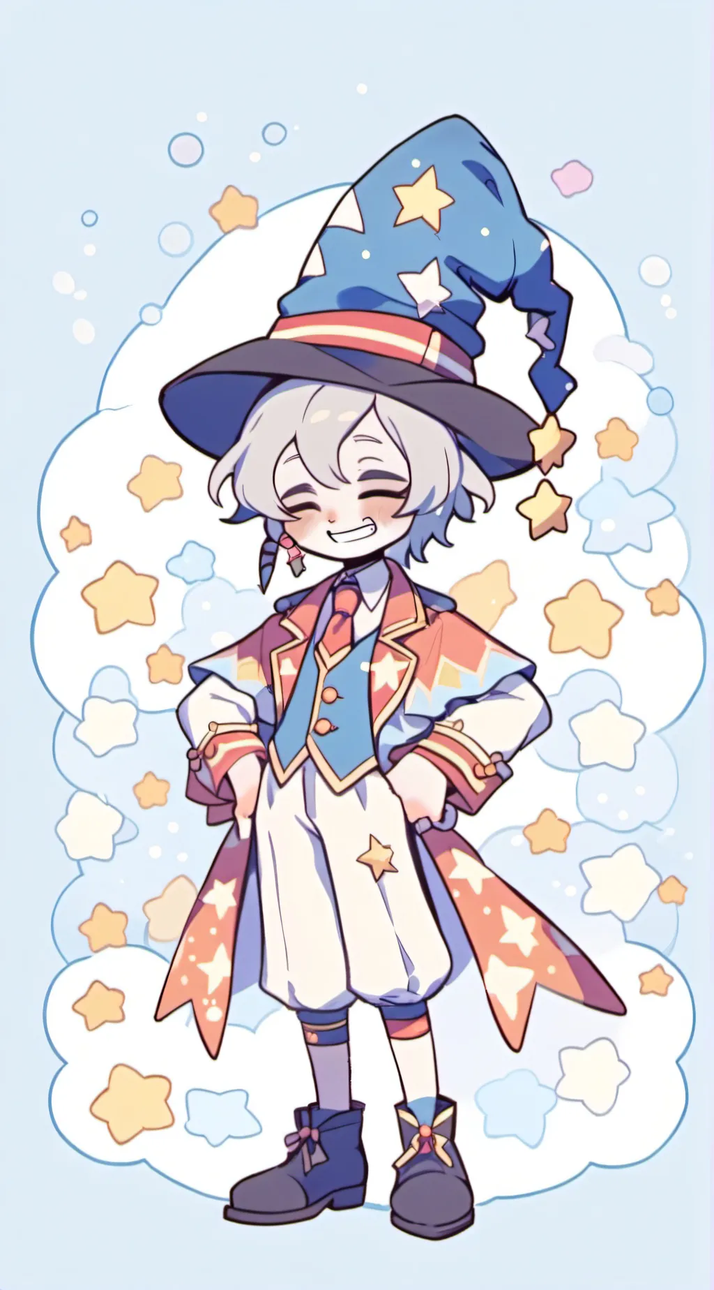 ai character: S.A.M.S  background