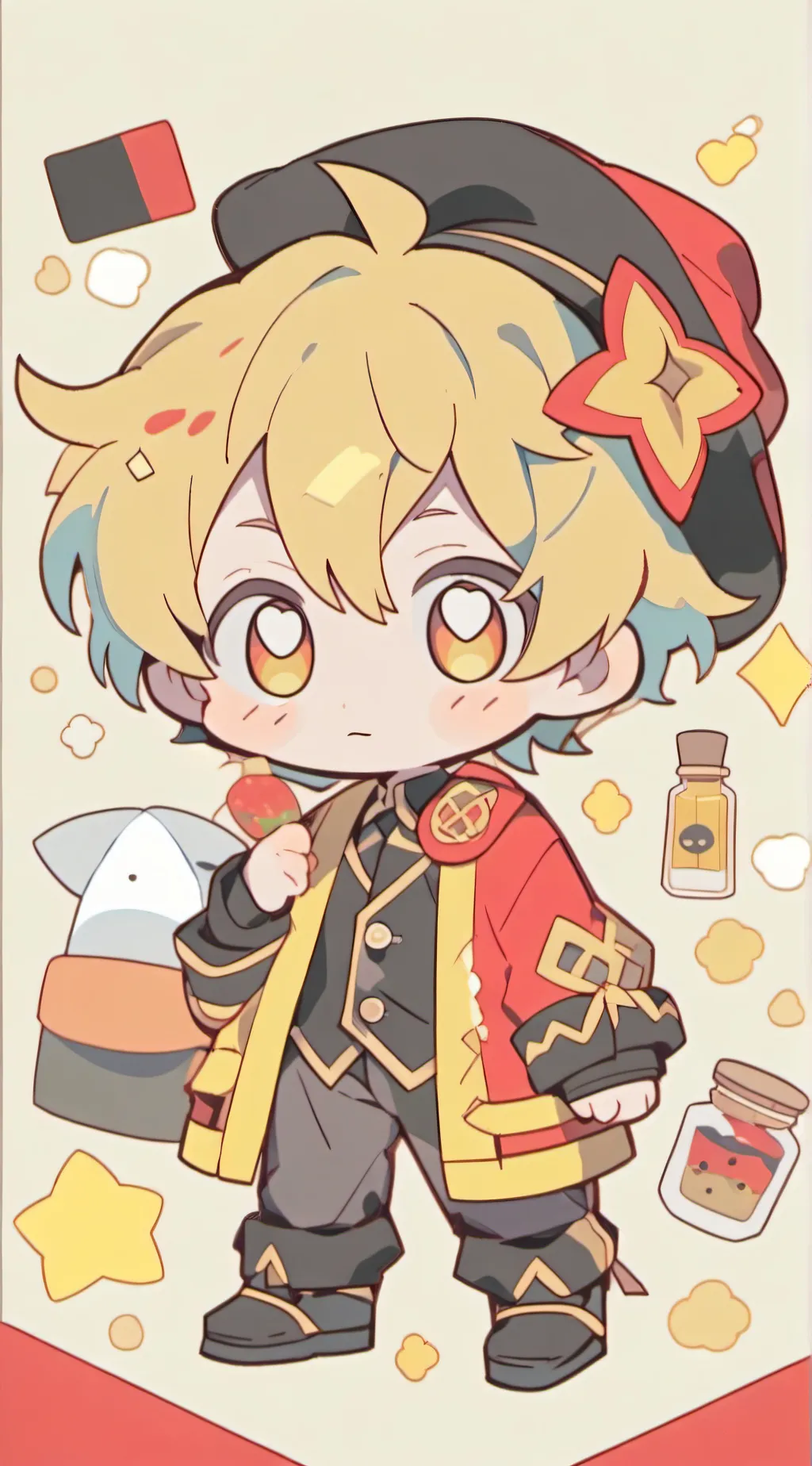 ai character: germany background