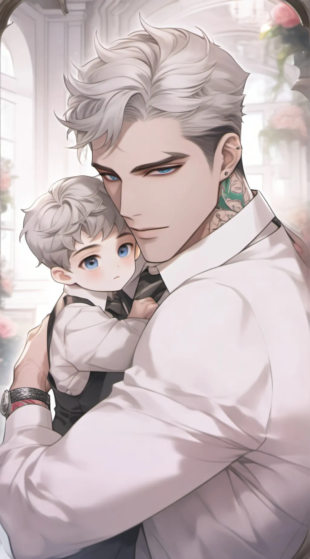 ai character: Lucian Morris  background