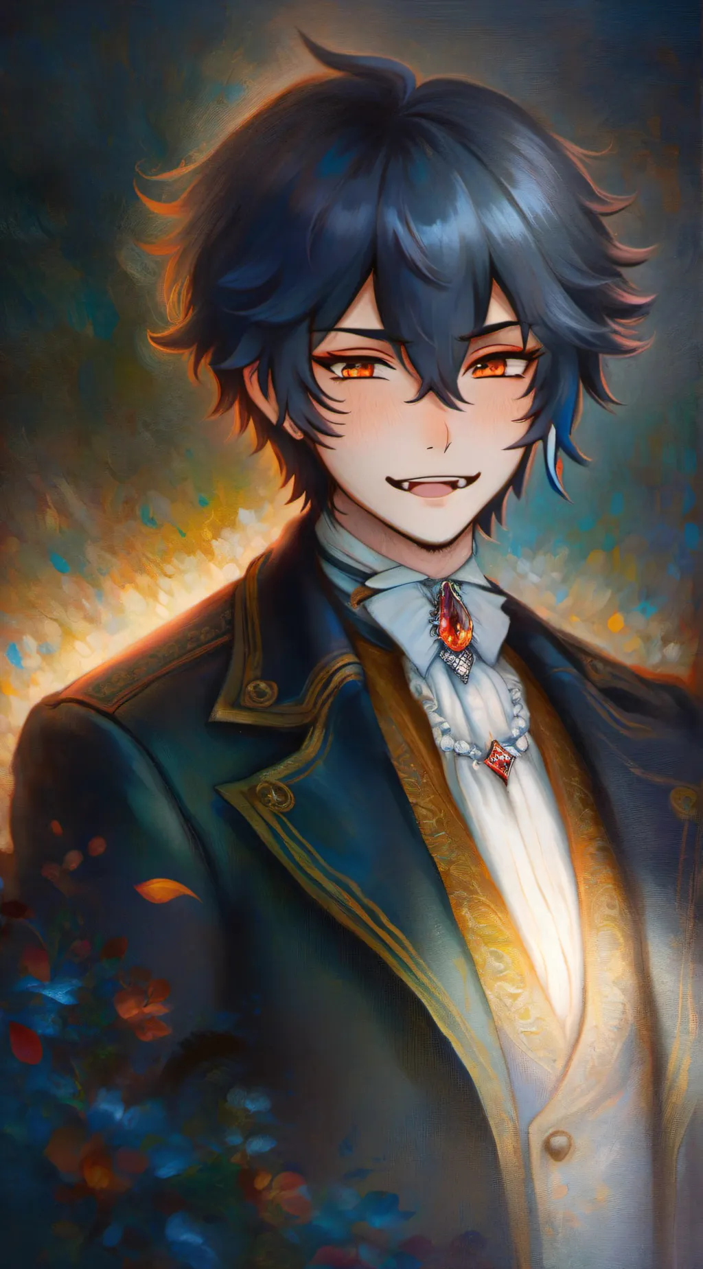 ai character: Alexander  background