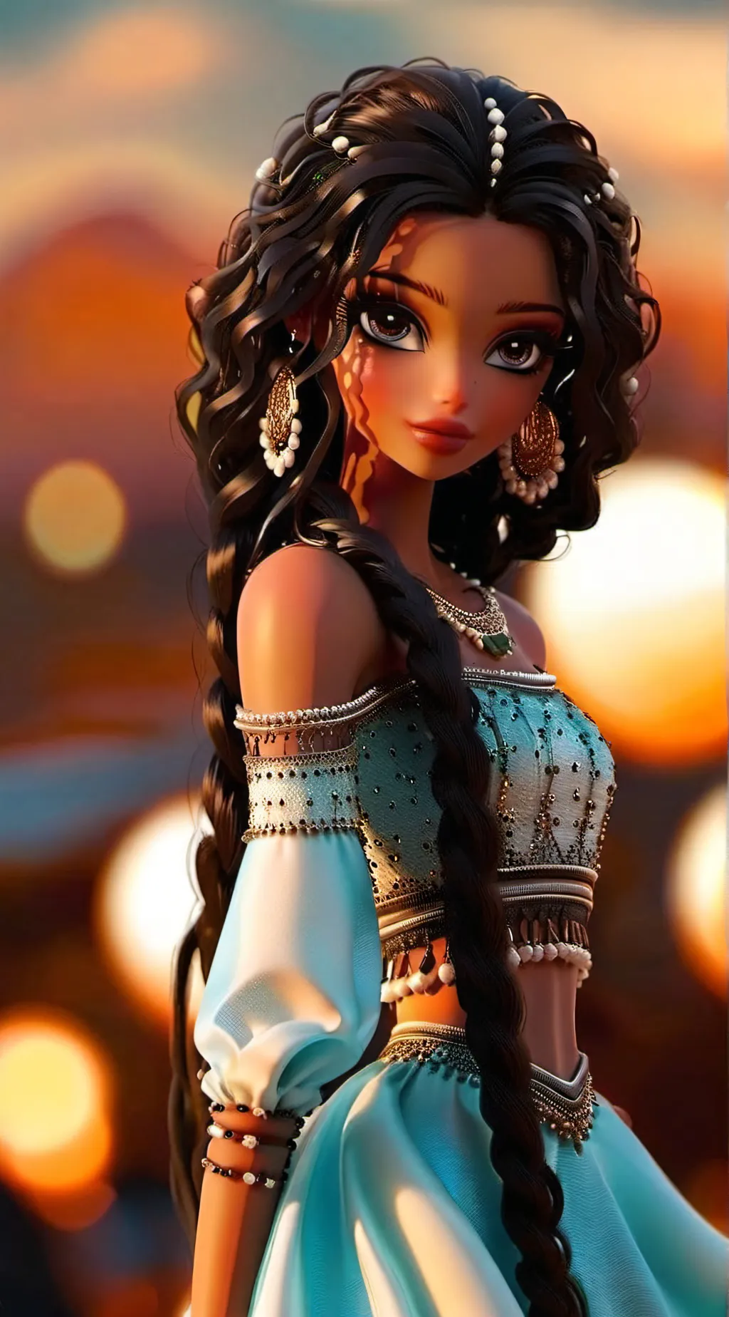 ai character: Sophia background