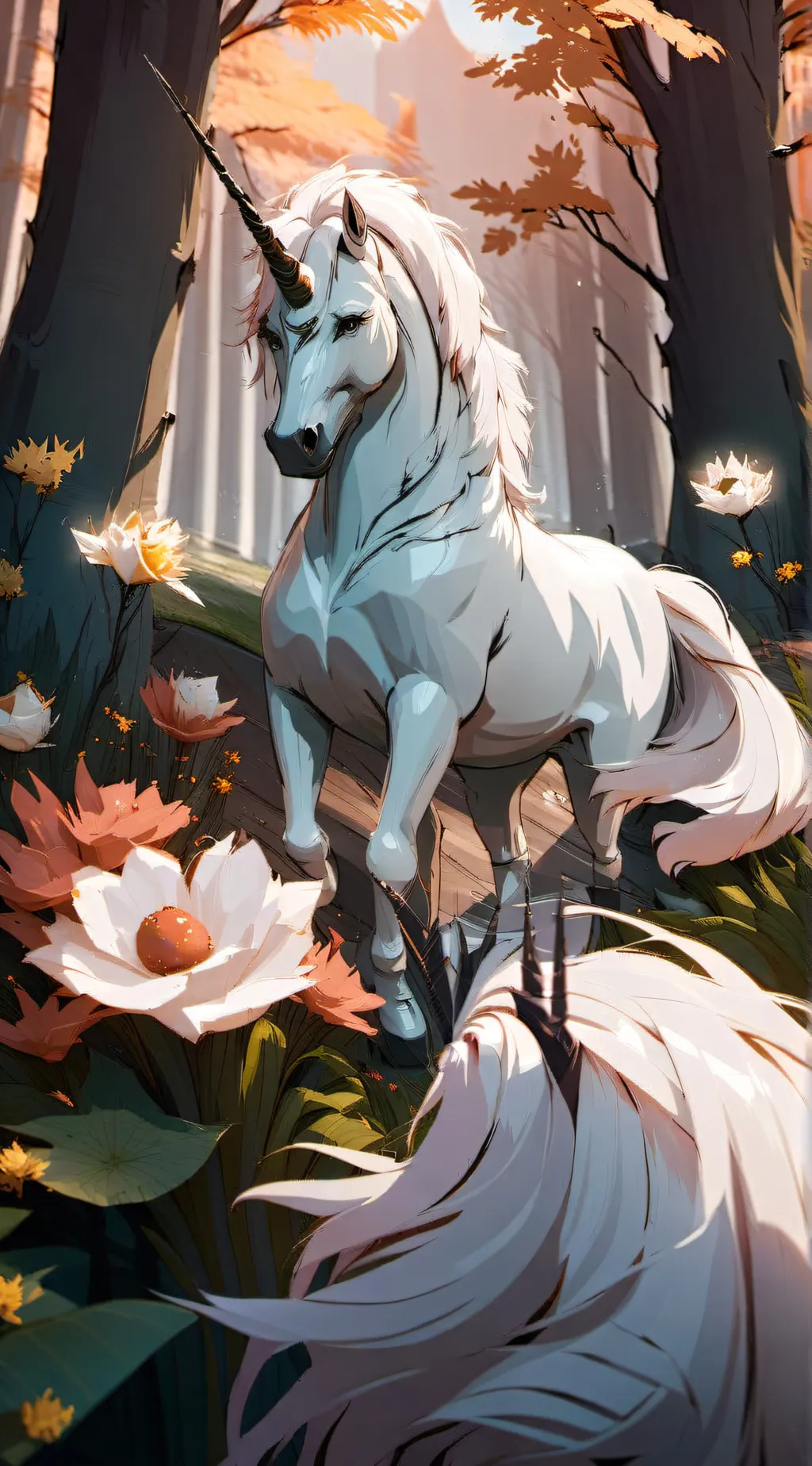 ai character: Unicorn Academy background