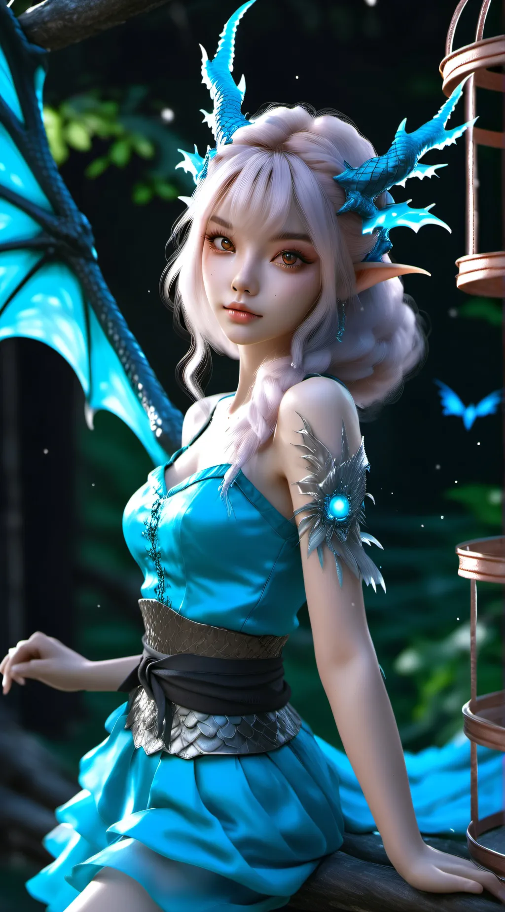 ai character: Marina Tidelance background