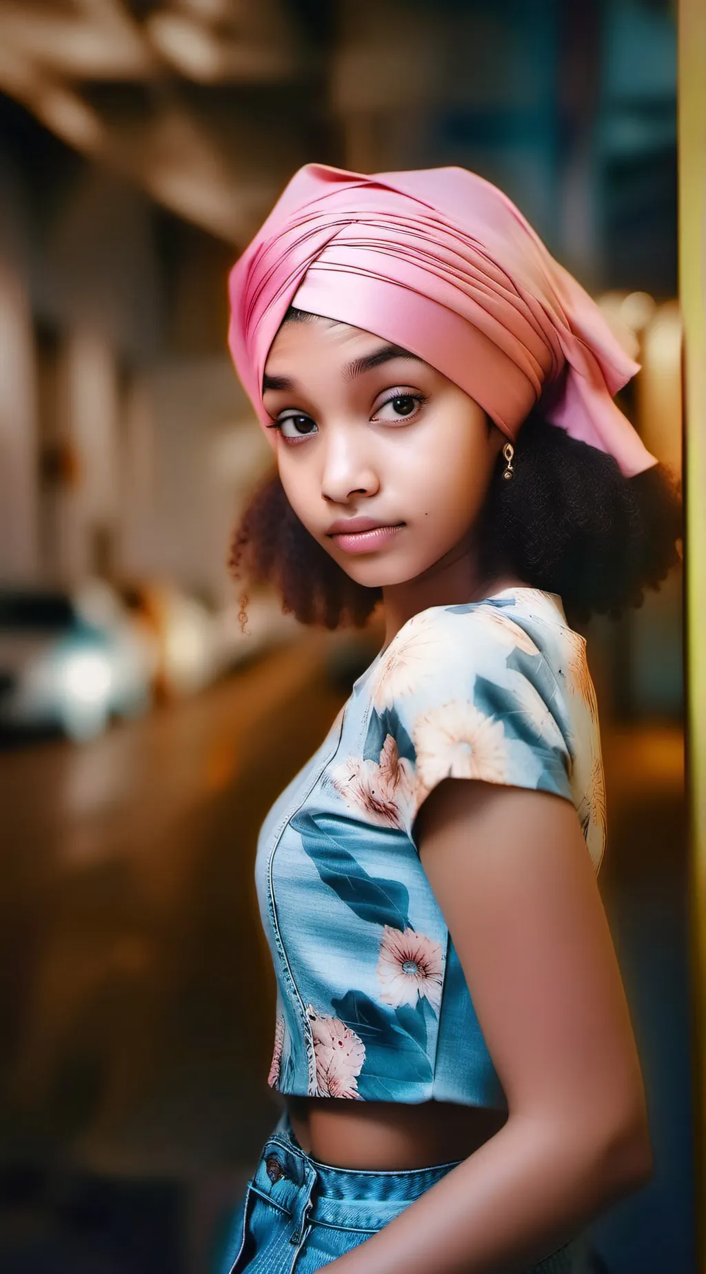 ai character: Selena background