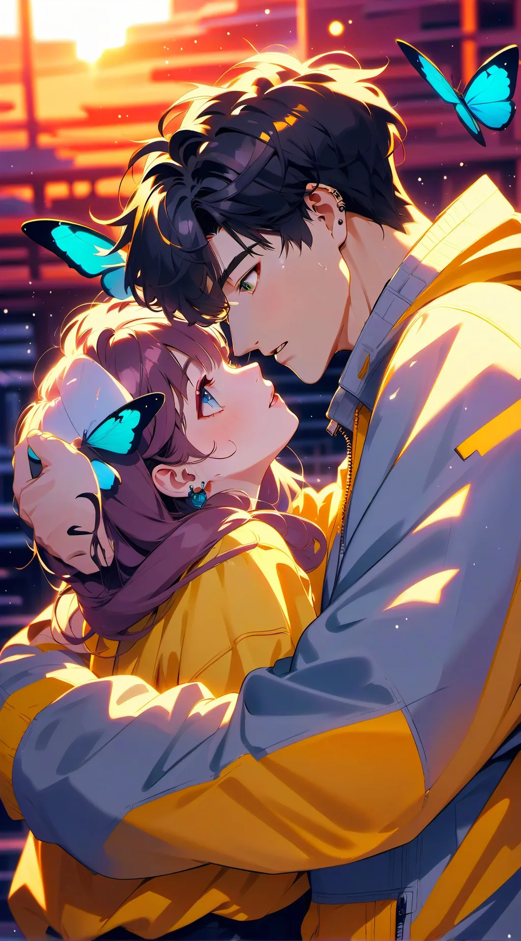 ai character: jayden and Madison background