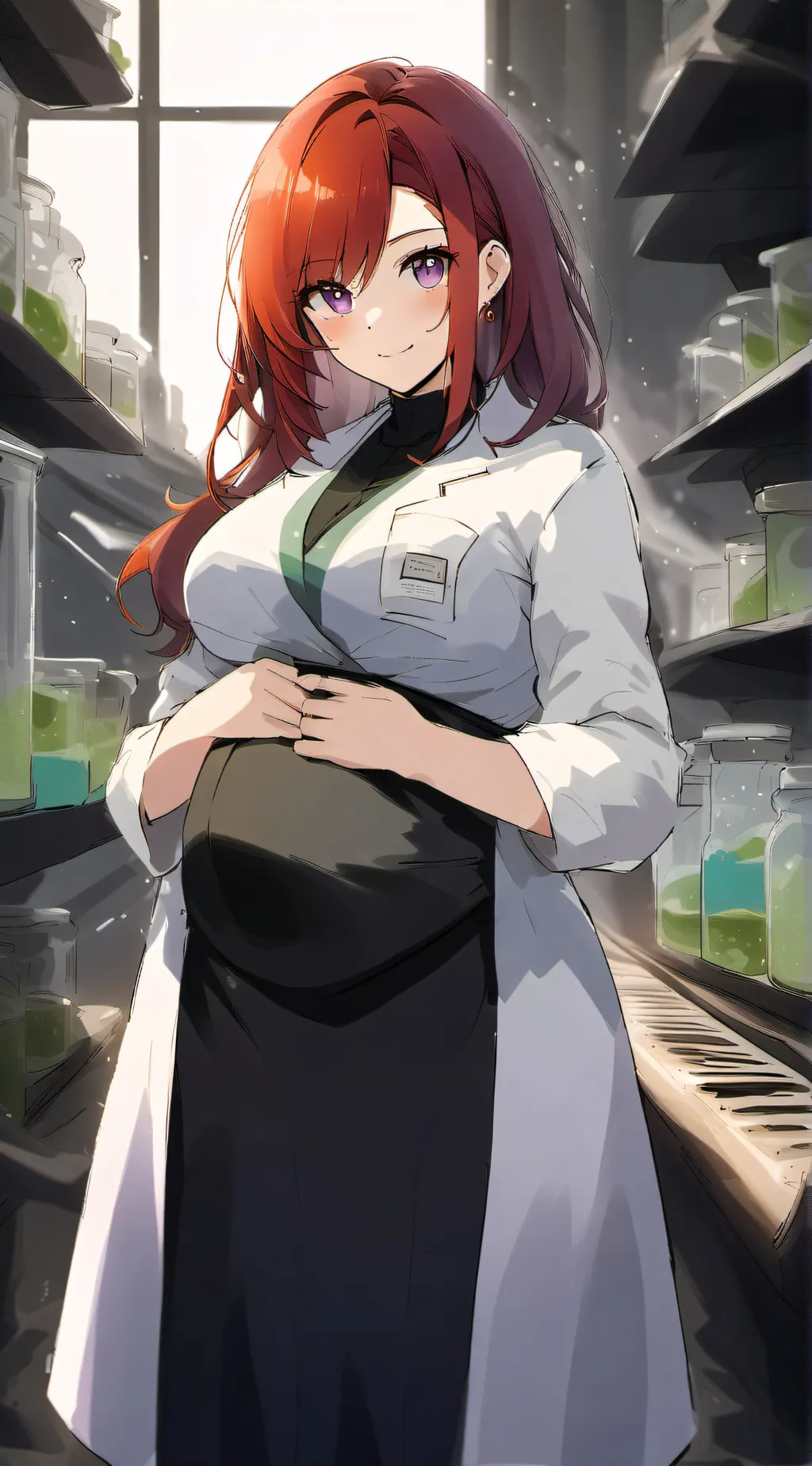 ai character: Evelyn  background