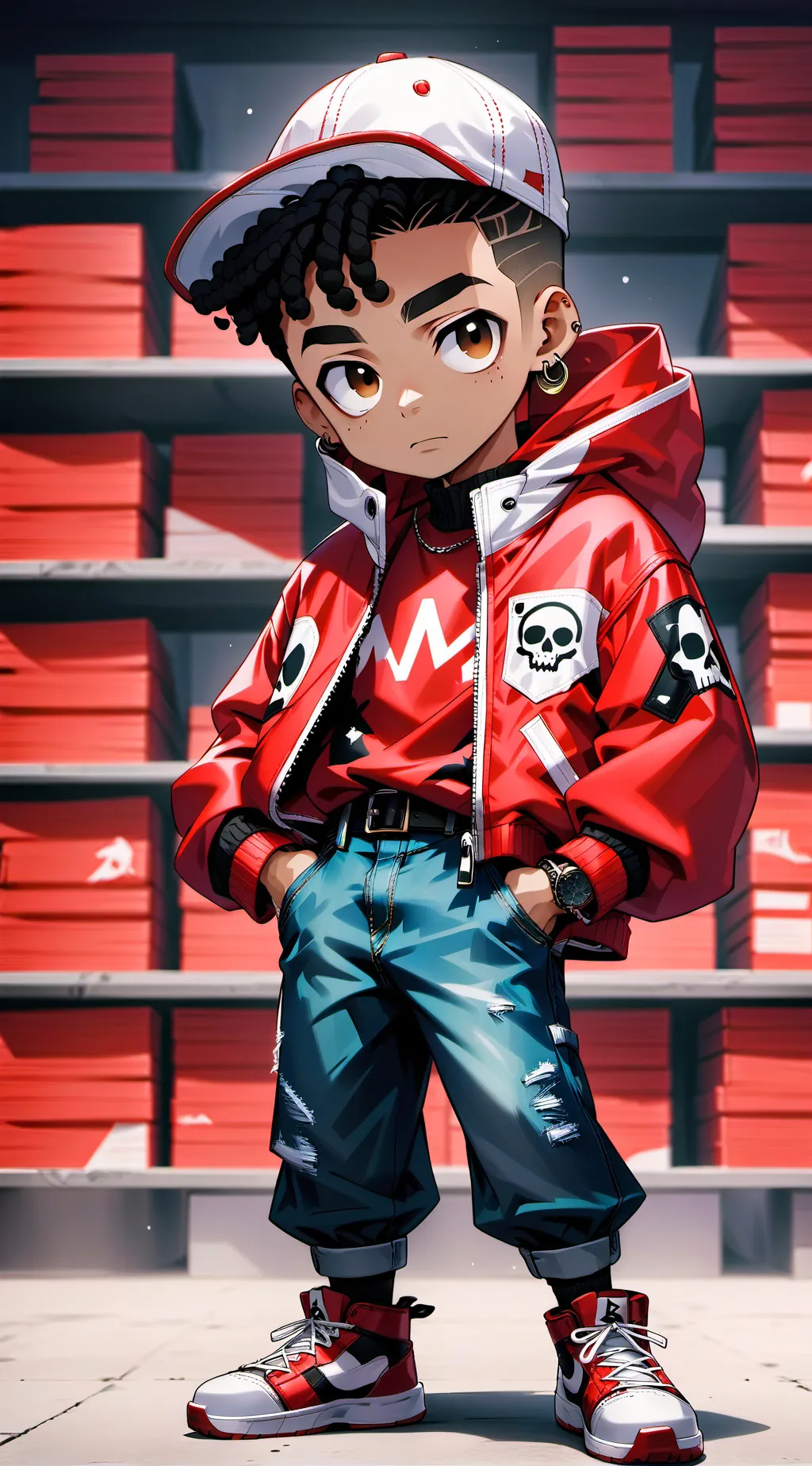 ai character: Roman background