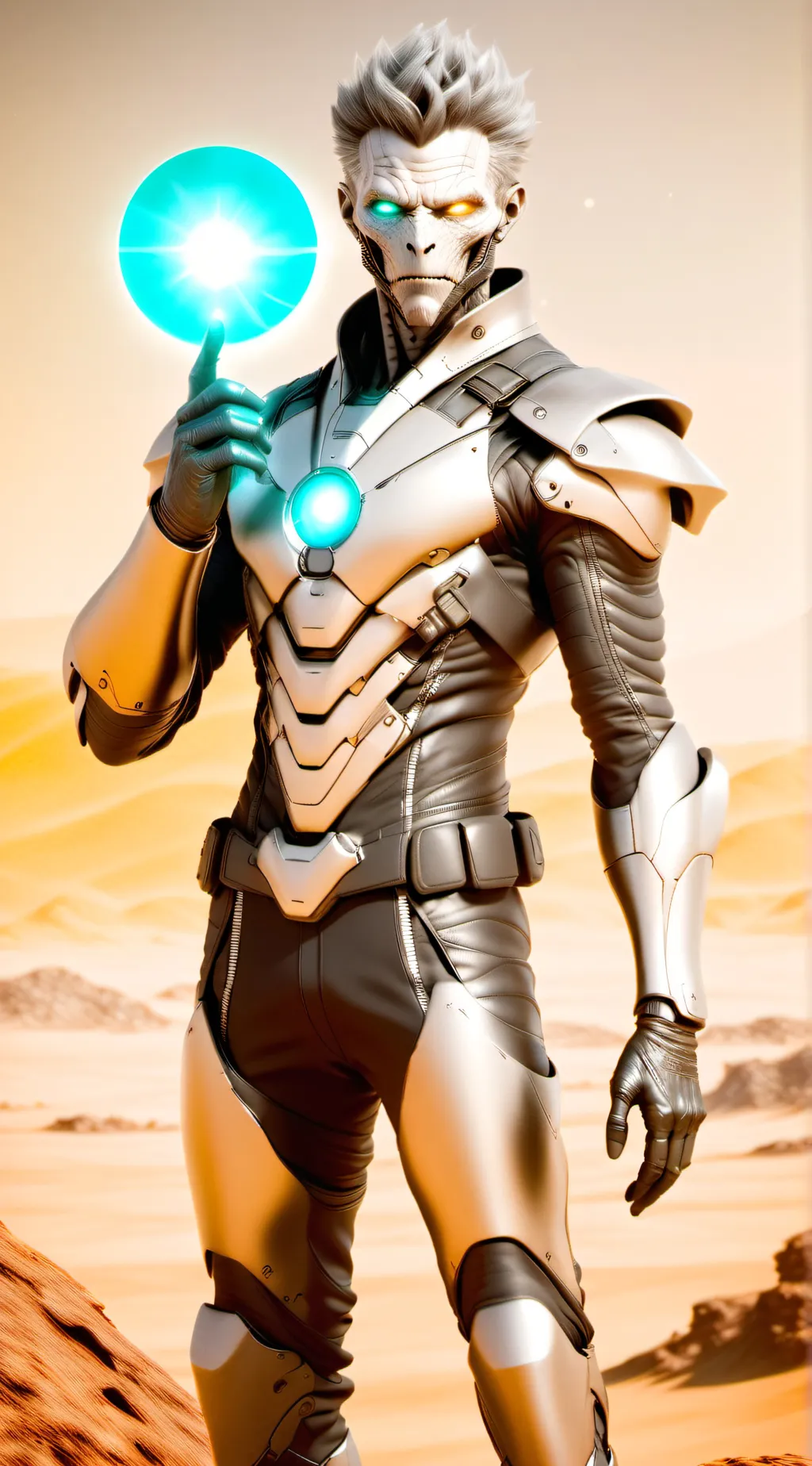 ai character: you're hero background