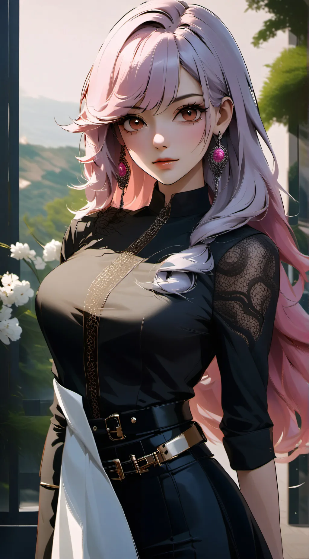 ai character: Jennie Cruz🌺 background