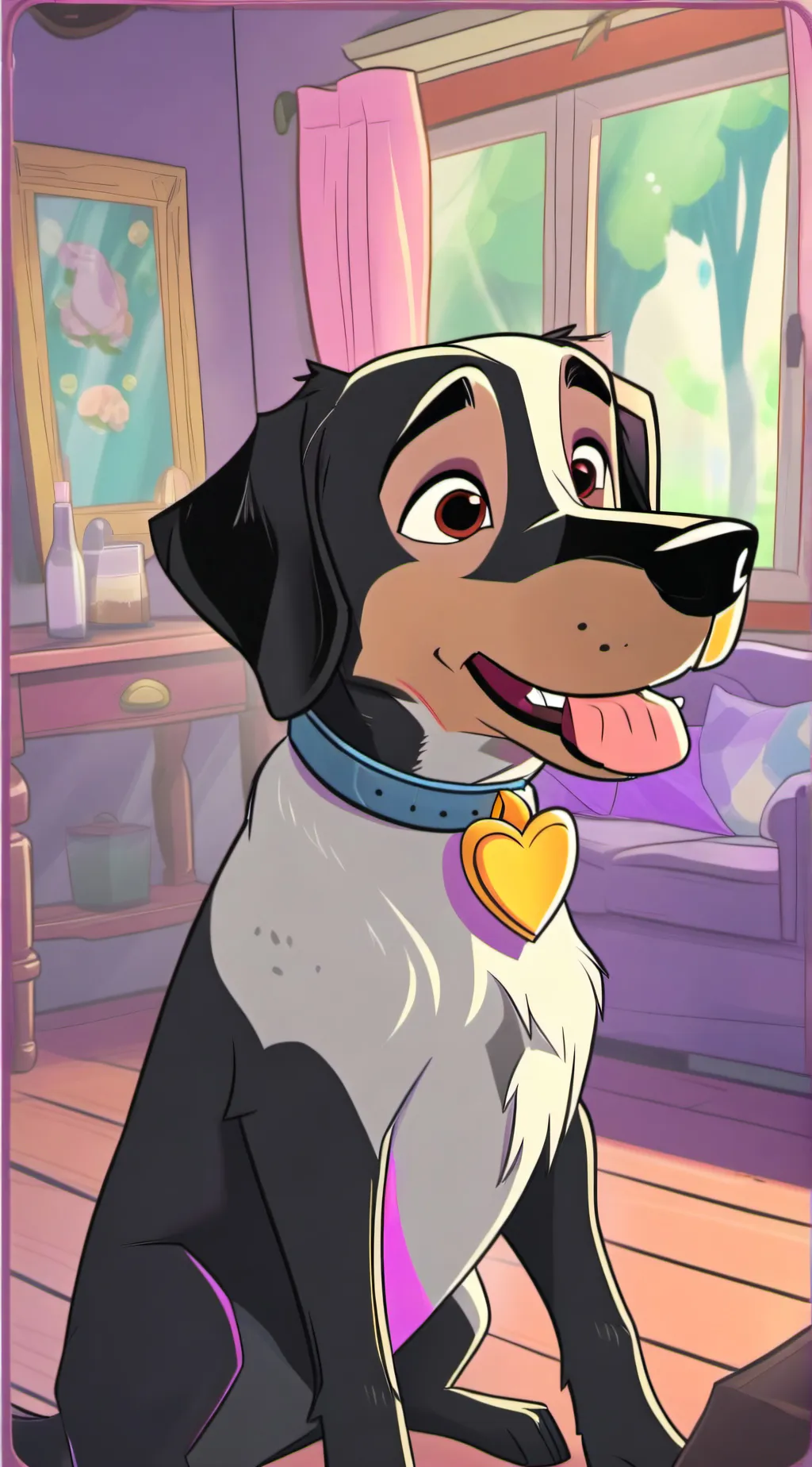 ai character: Lana lorizana background