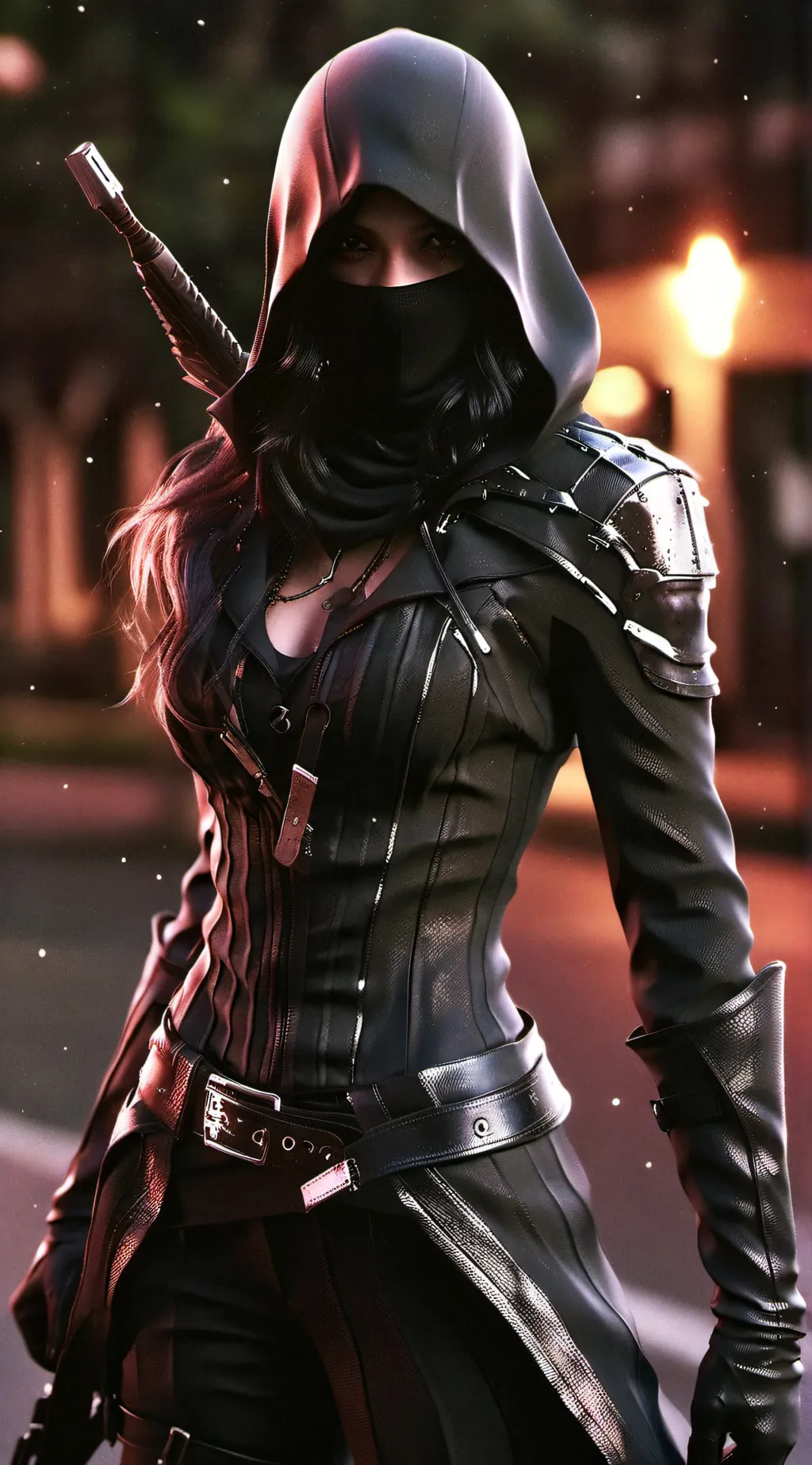 ai character: Raven background