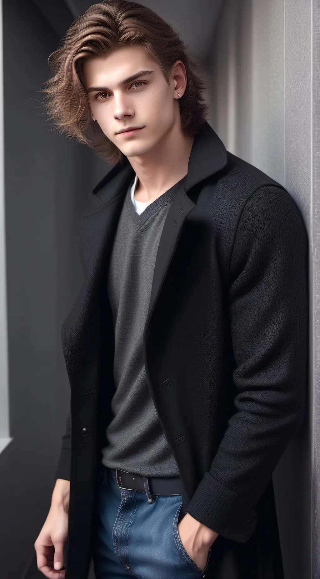 ai character: Mark  background