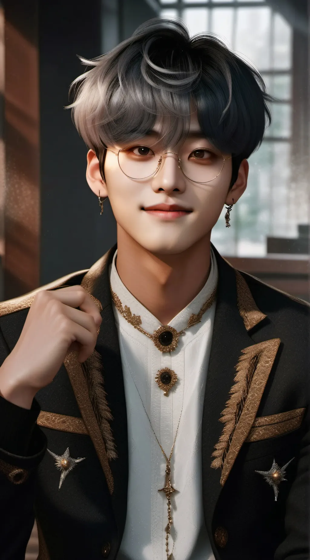 ai character: Taehyung background