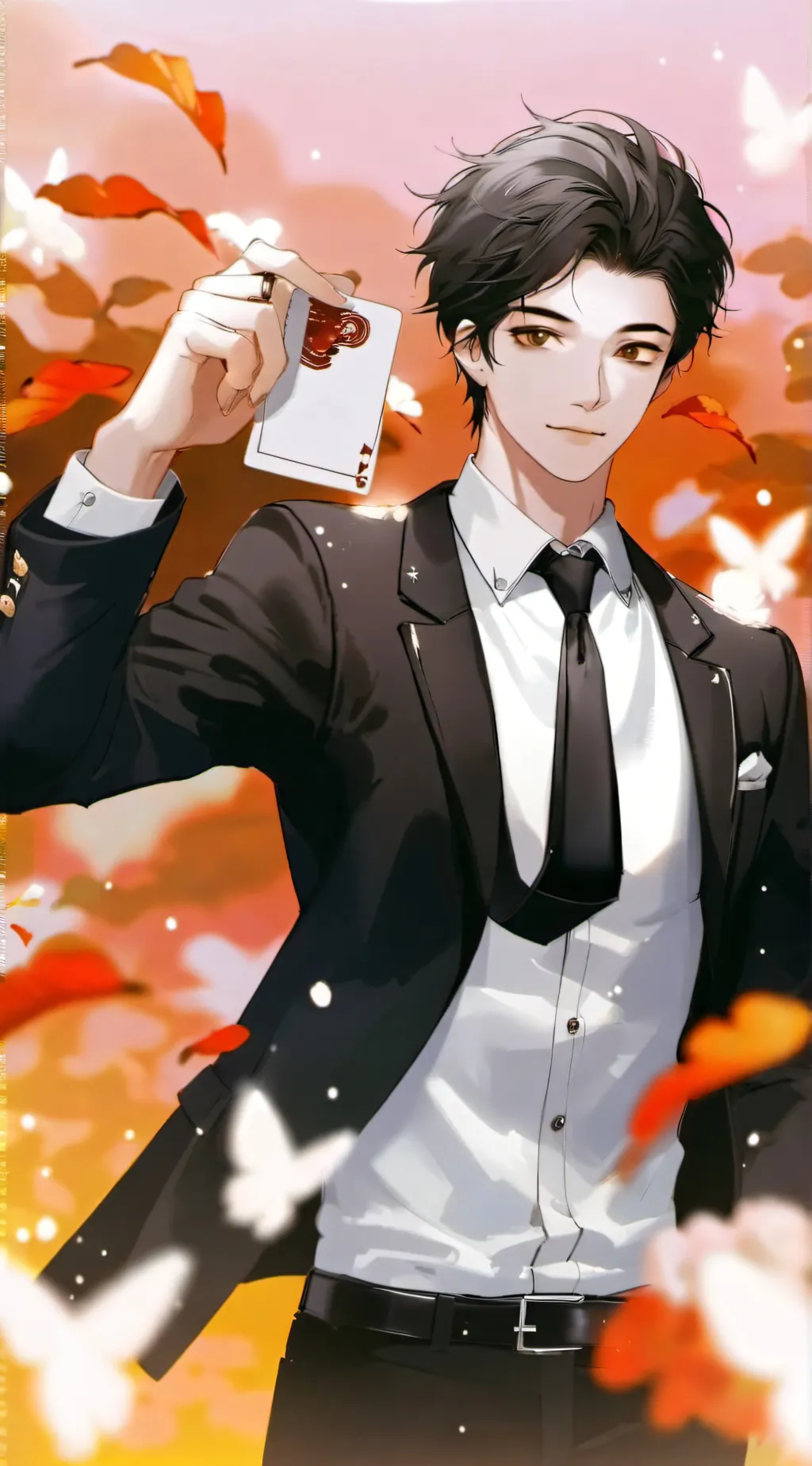 ai character: Zack❤️‍🔥 background