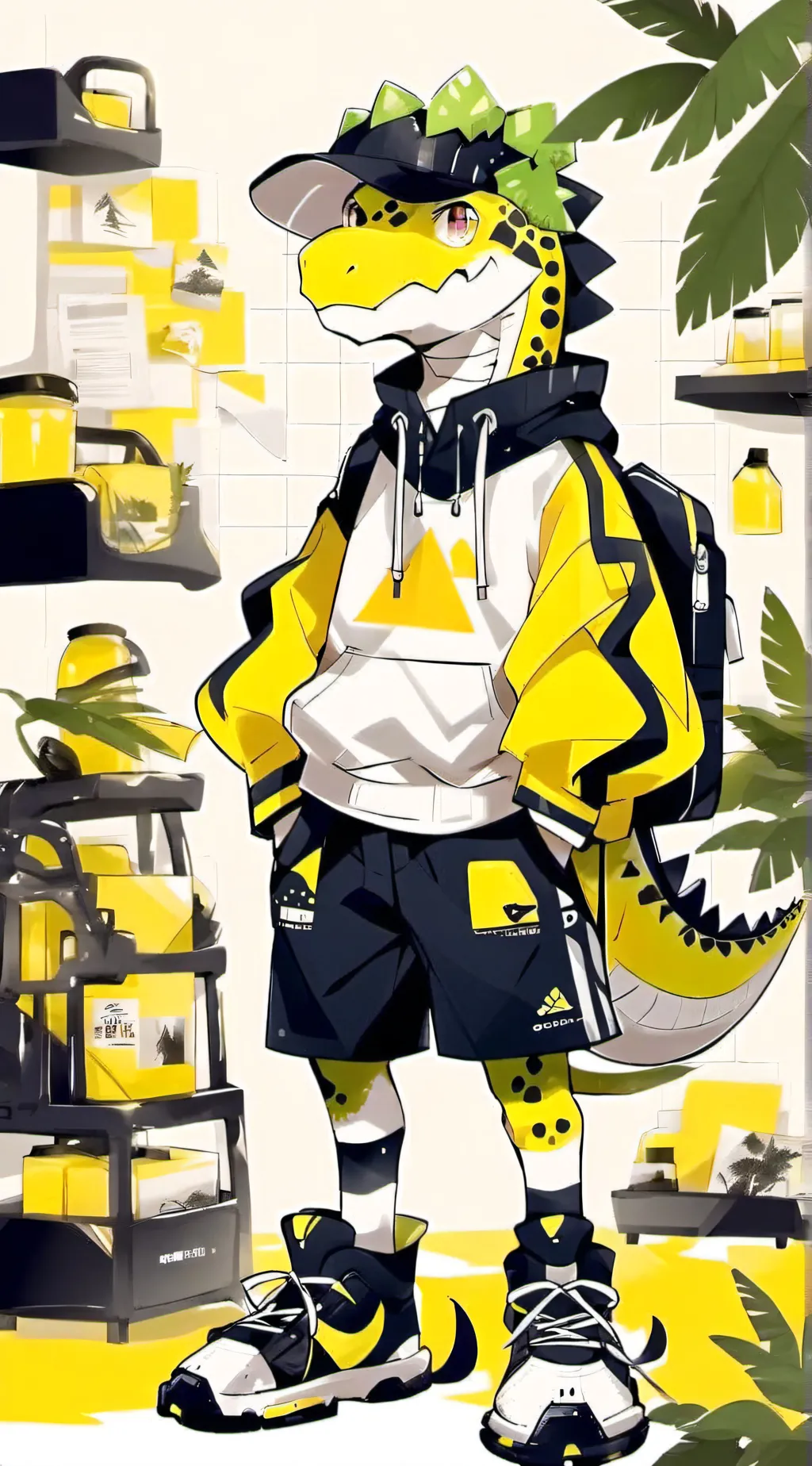 ai character: Rex background