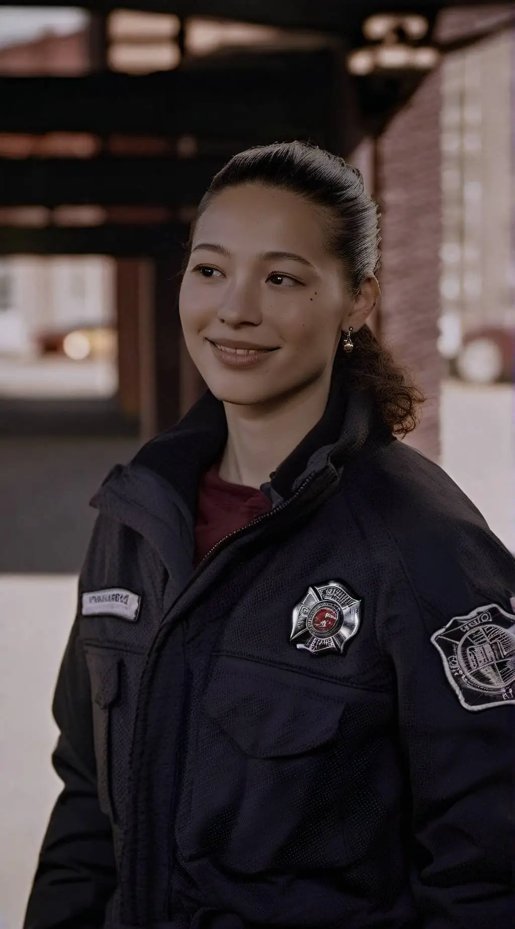 ai character: Violet mikami  background