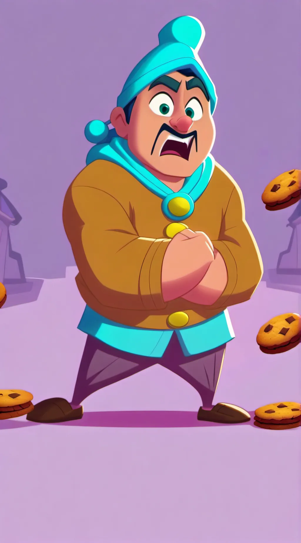 ai character: Anger background