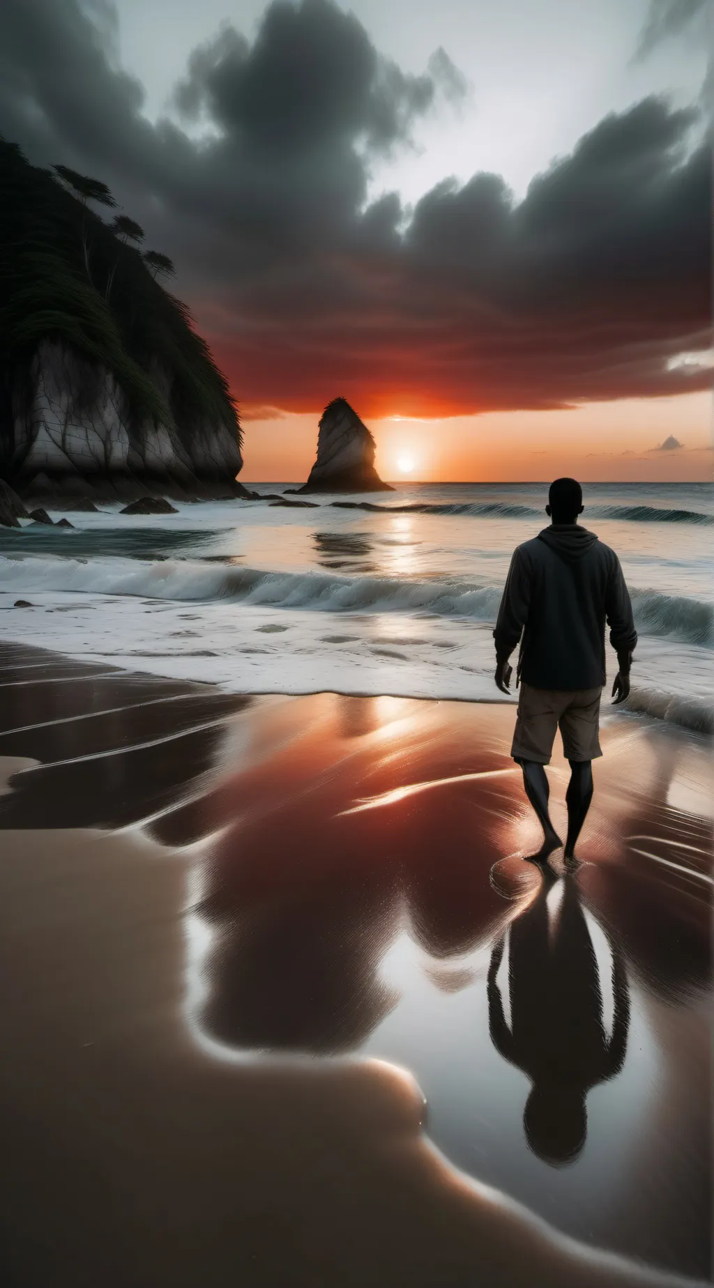 ai character: finish the lyrics background