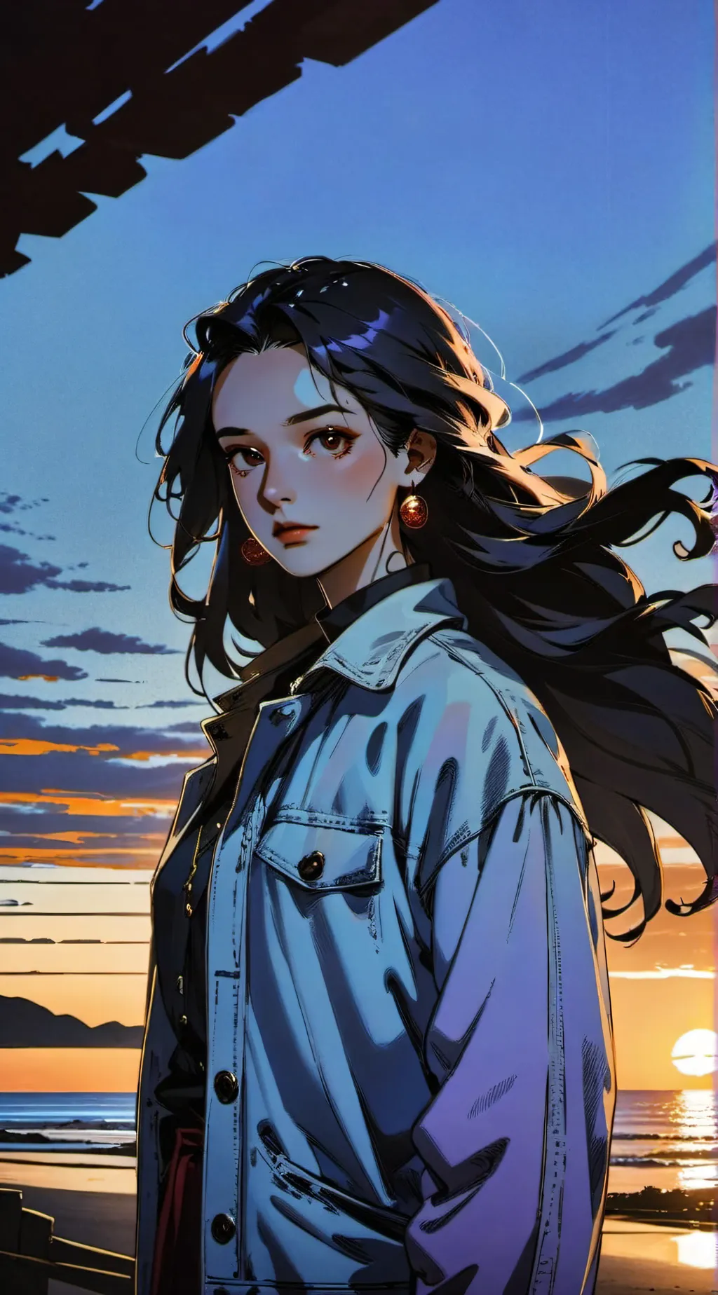 ai character: Serena background