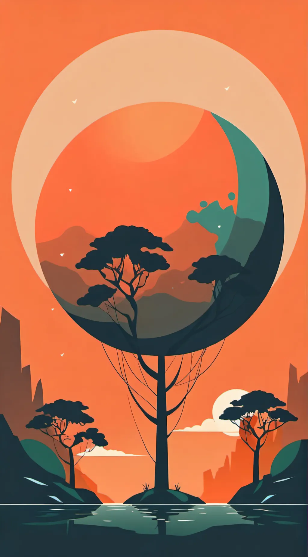 ai character: fat world background