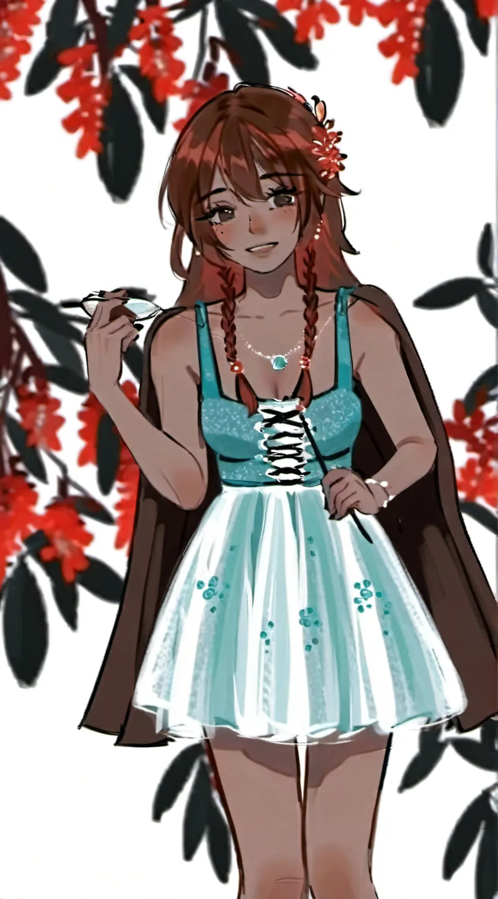 ai character: MHA sleep over background