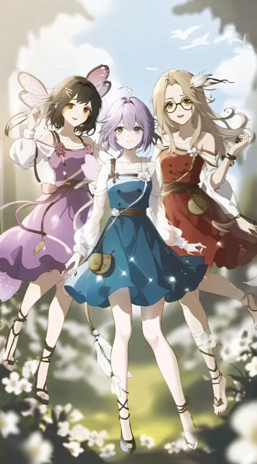 Talkie AI - Chat with Group of girls