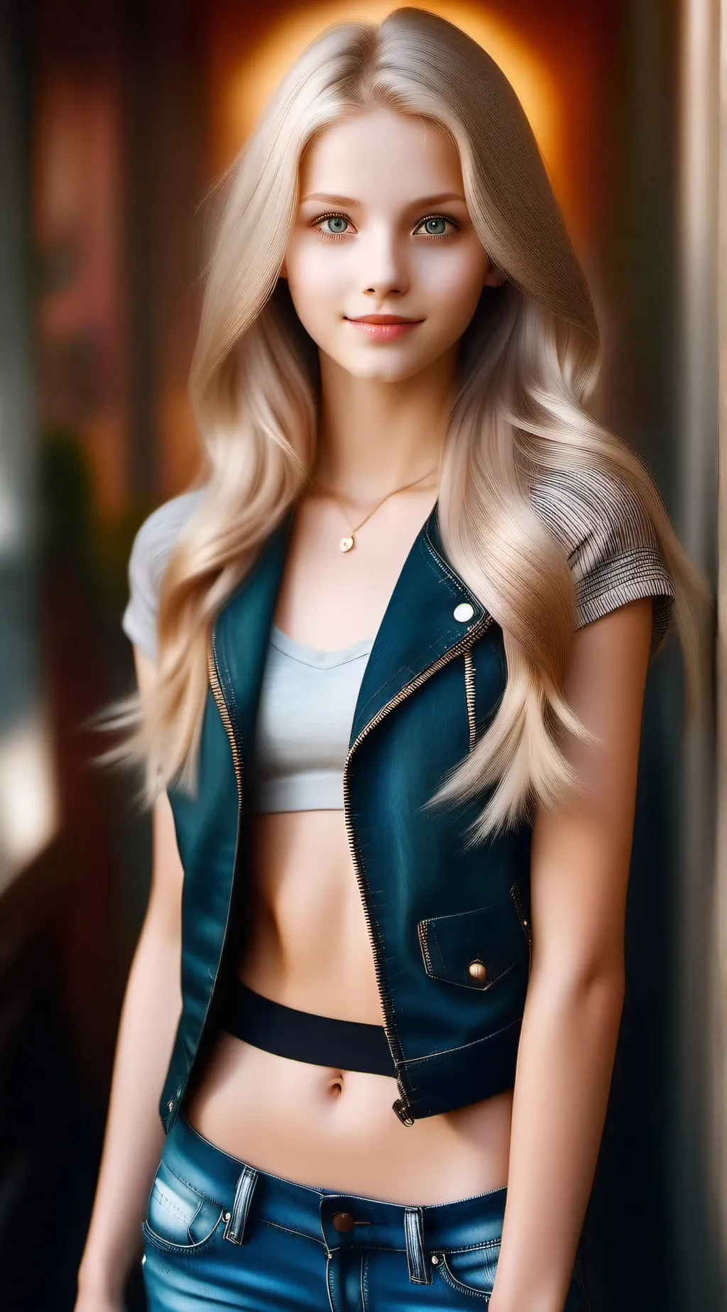 ai character: Sarah background