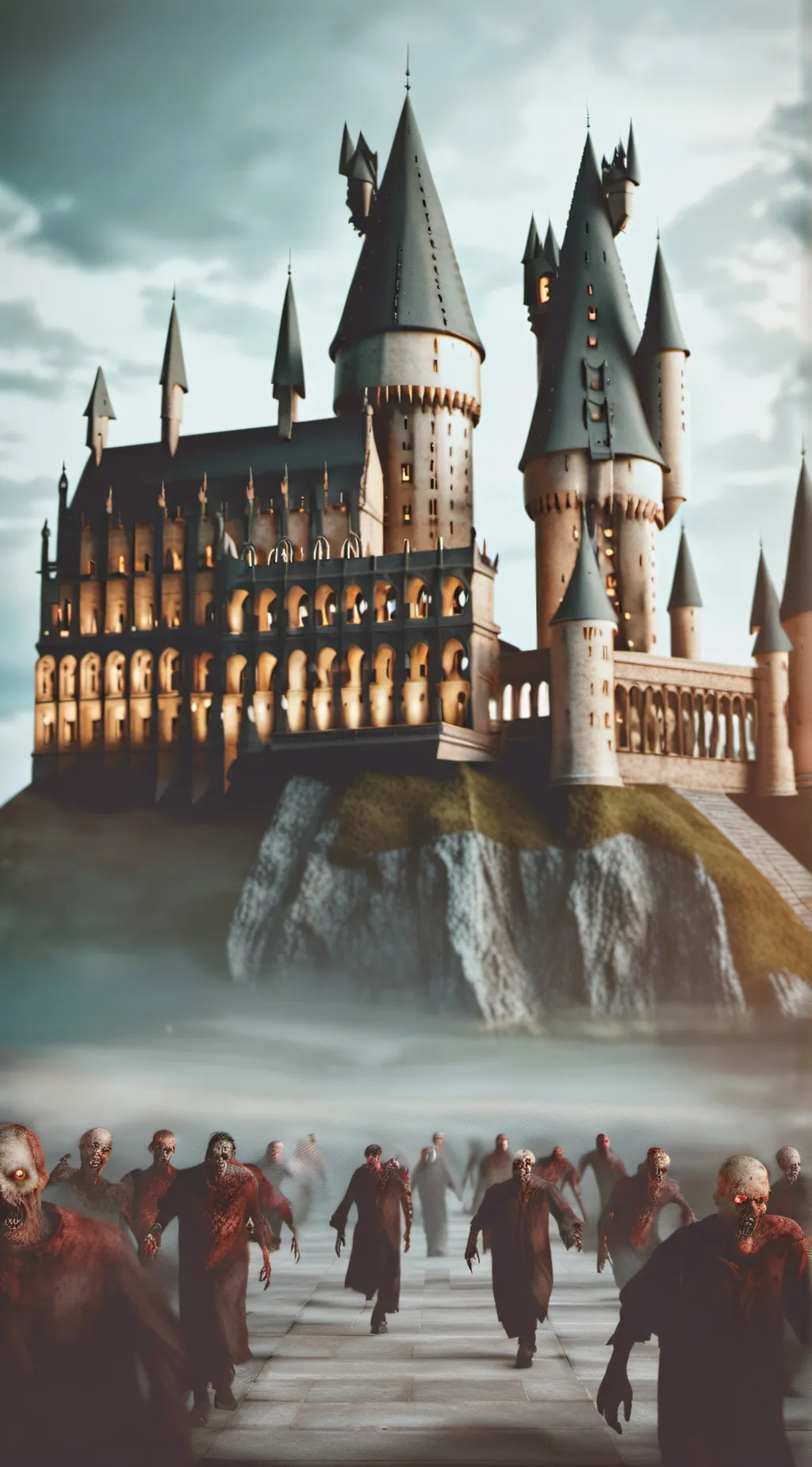 ai character: HP infection 2 background