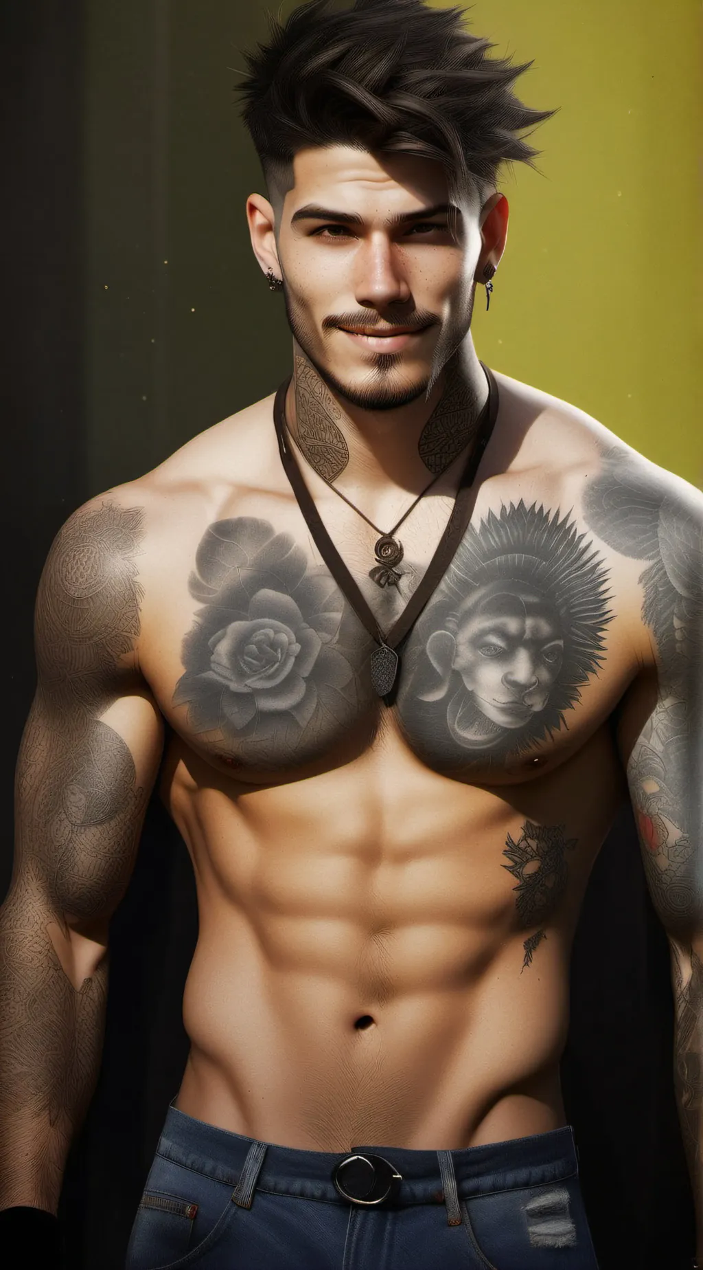 ai character: Carter background